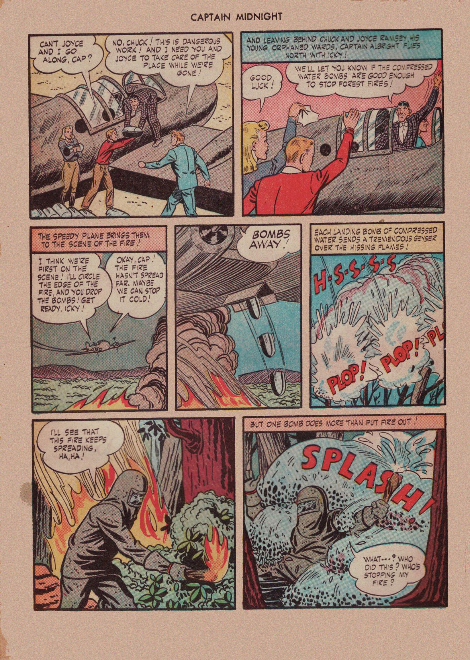 Read online Captain Midnight (1942) comic -  Issue #48 - 6