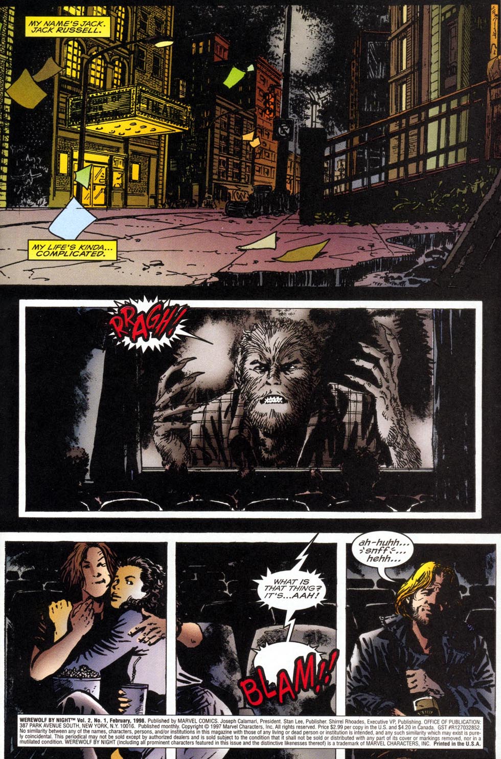 Read online Werewolf by Night (1998) comic -  Issue #1 - 2
