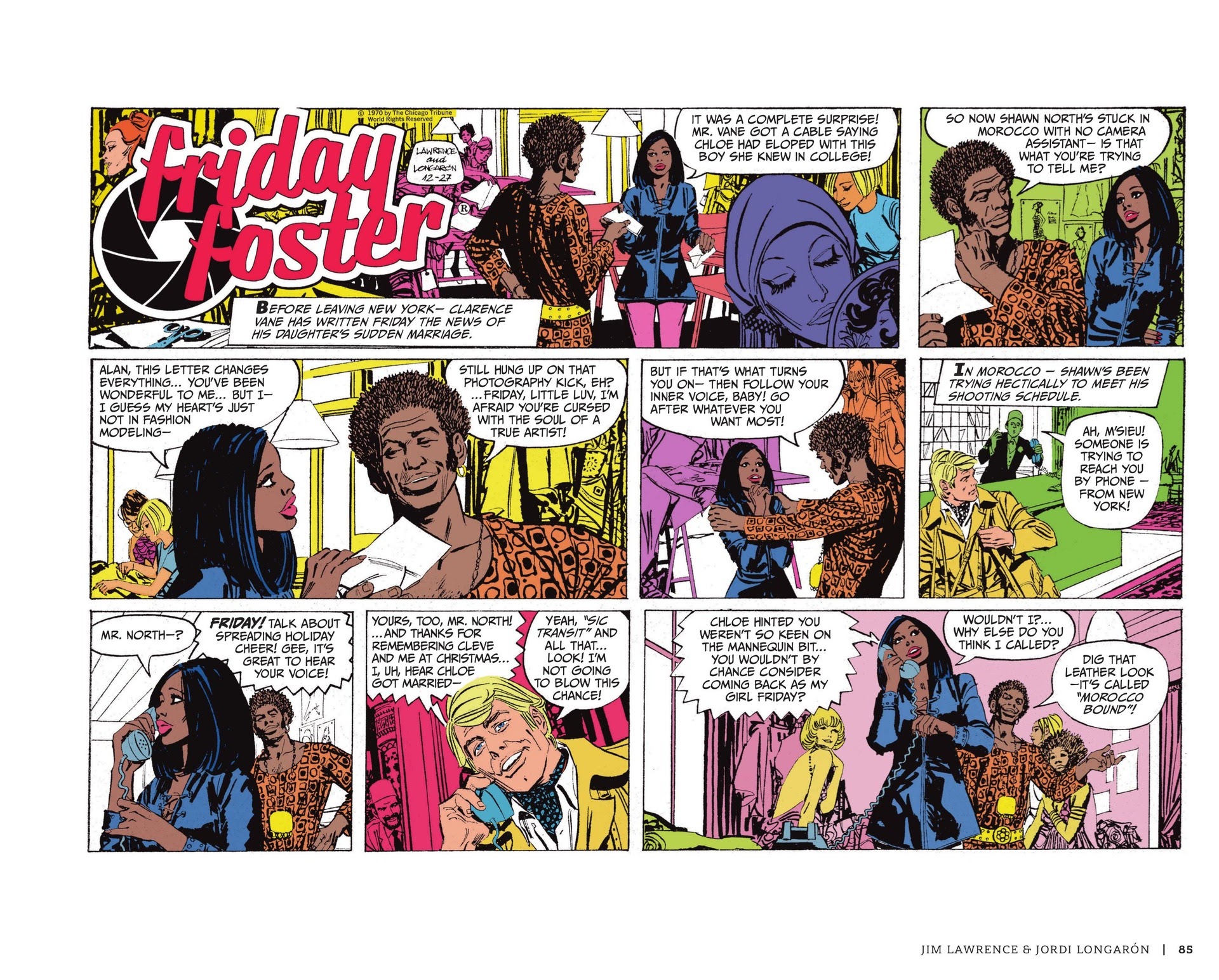 Read online Friday Foster: The Sunday Strips comic -  Issue # TPB (Part 1) - 86