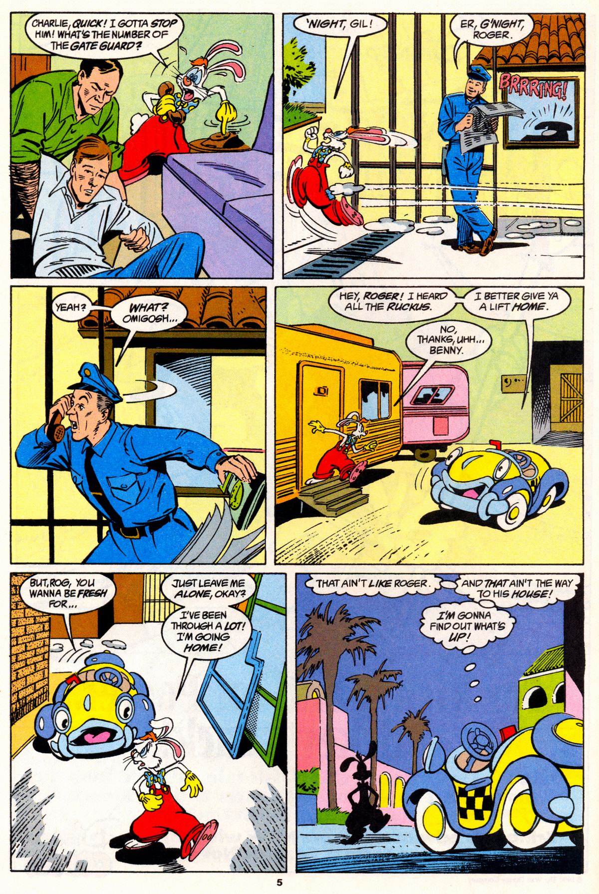 Read online Roger Rabbit comic -  Issue #8 - 8
