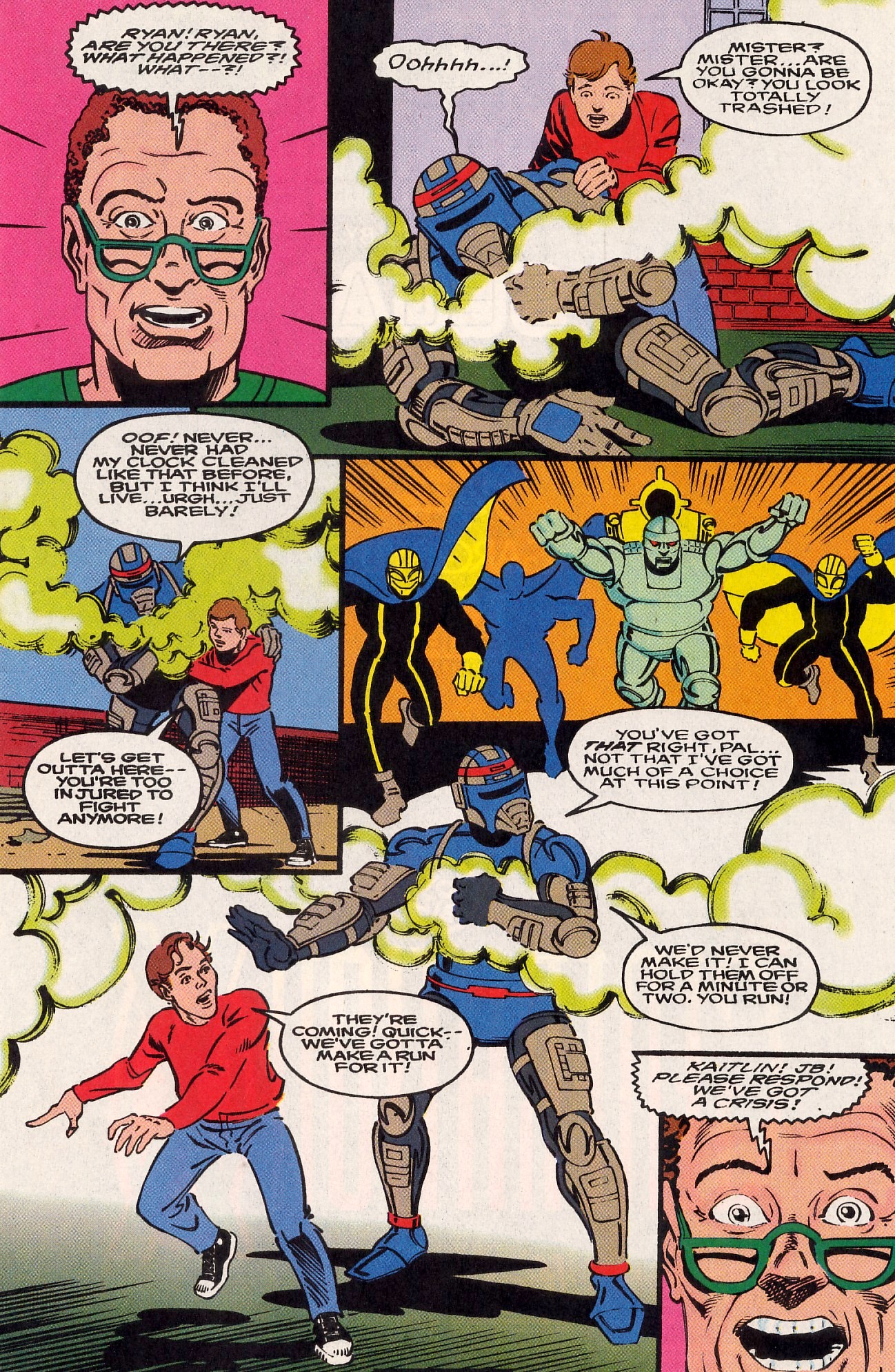 Read online Mighty Morphin Power Rangers: Ninja Rangers/VR Troopers comic -  Issue #5 - 24