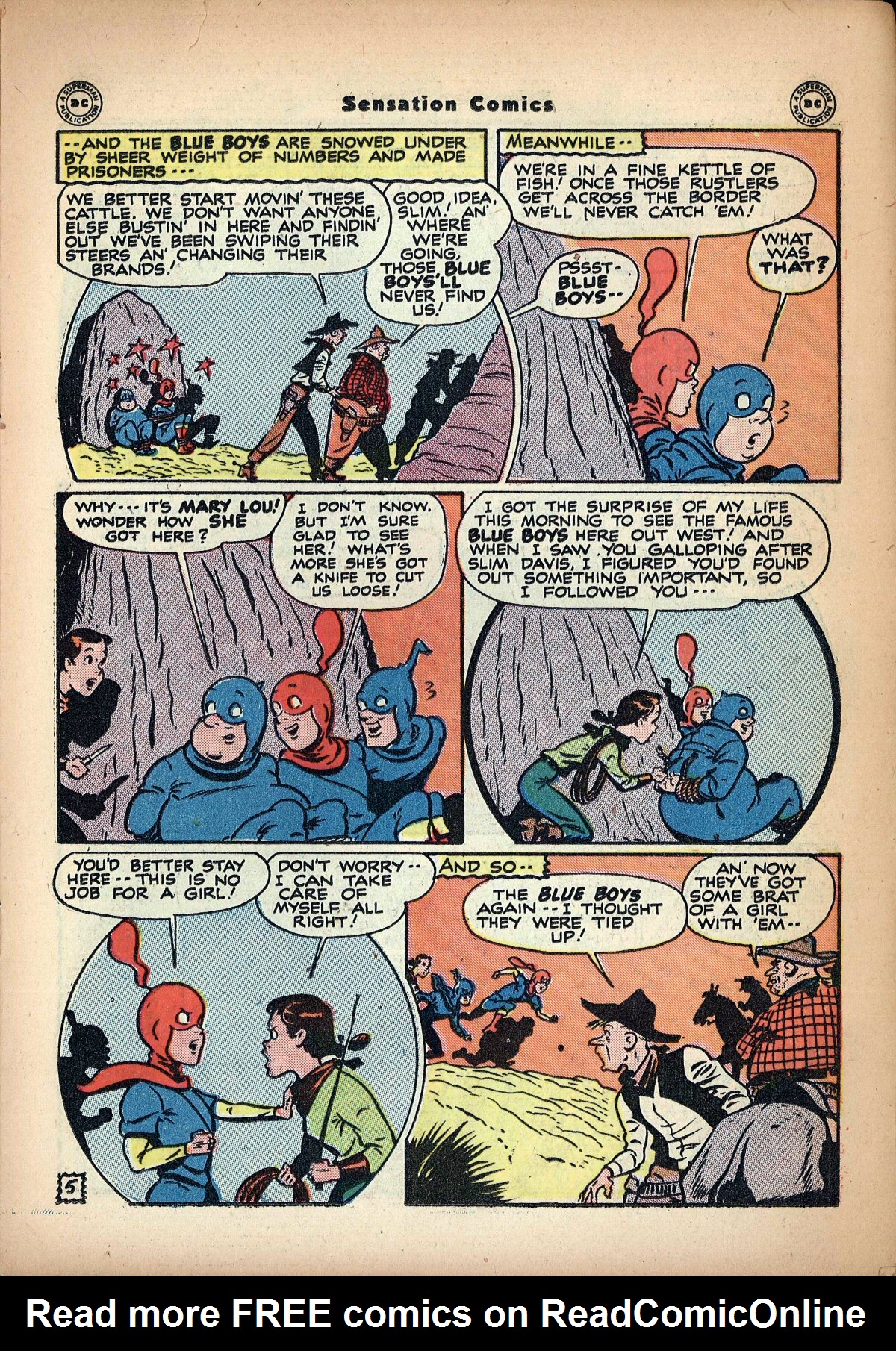 Read online Sensation (Mystery) Comics comic -  Issue #62 - 21