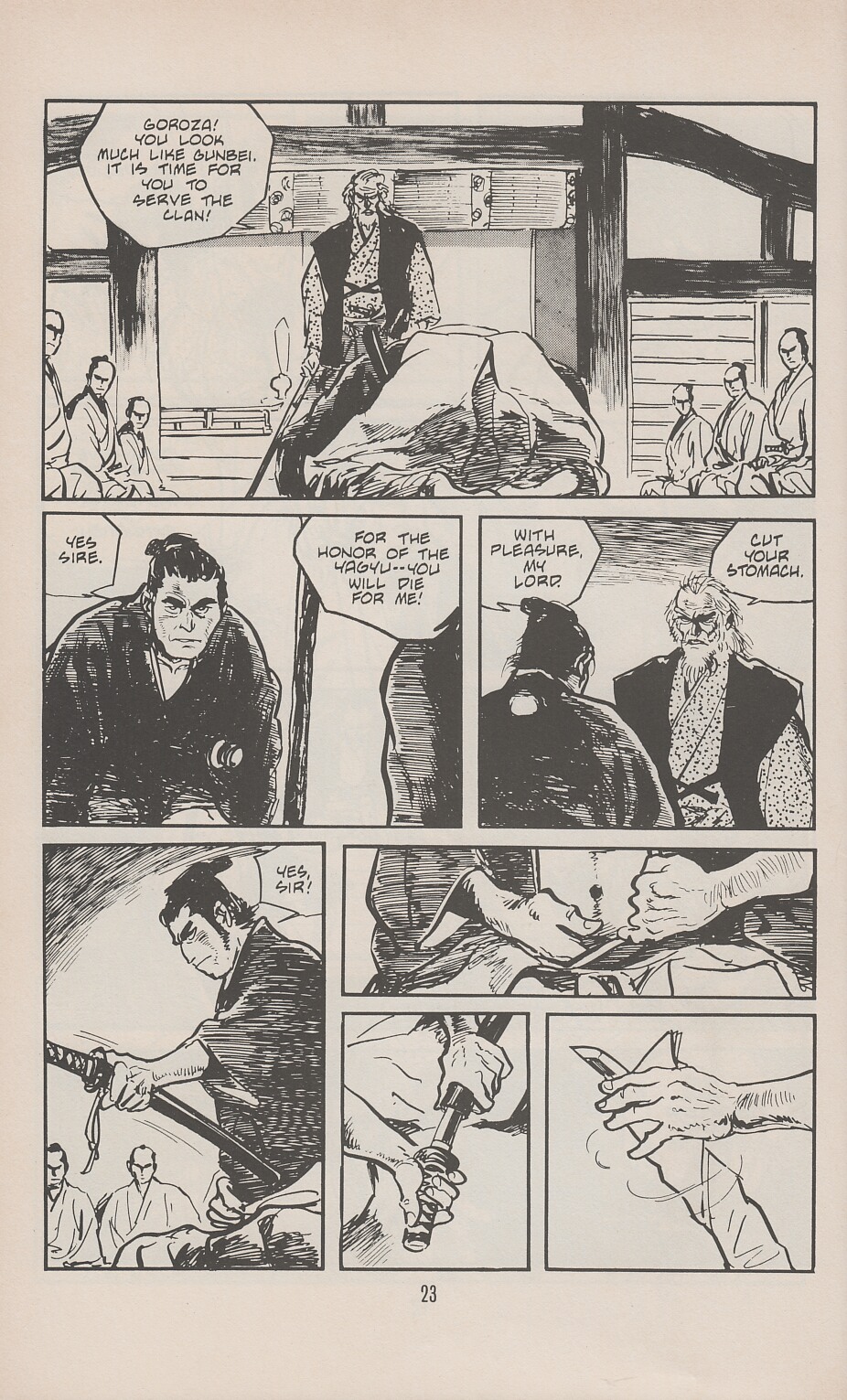 Read online Lone Wolf and Cub comic -  Issue #13 - 29