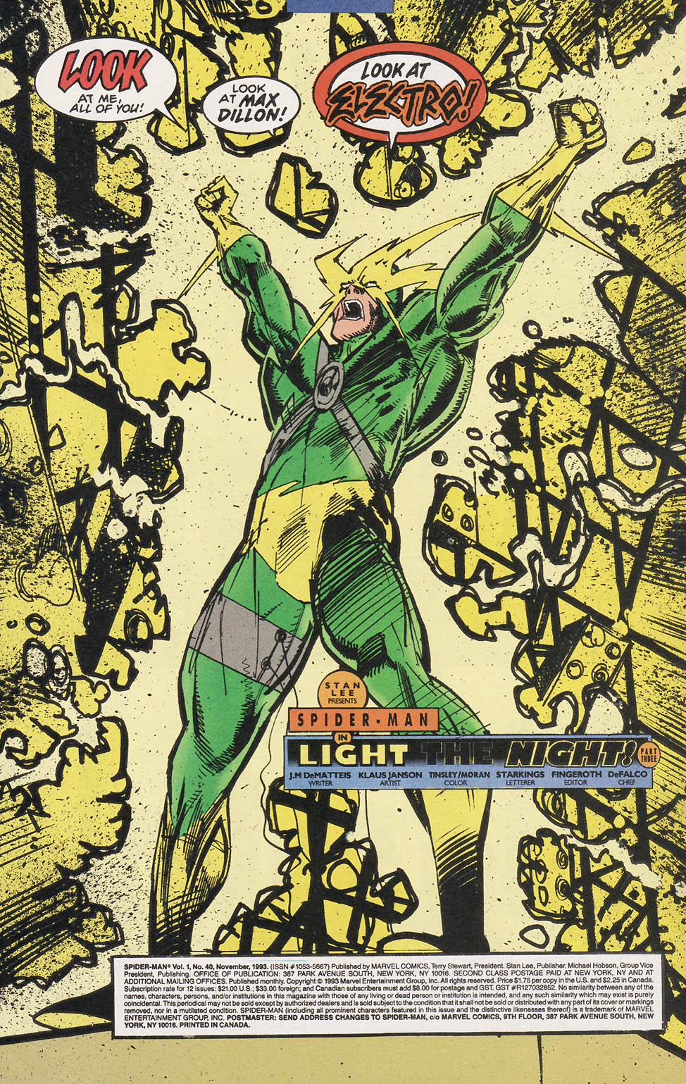 Read online Spider-Man (1990) comic -  Issue #40 - Light The Night Part 3 of 3 - 3