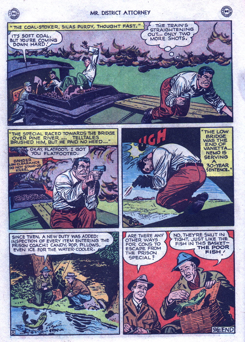 Read online Mr. District Attorney comic -  Issue #5 - 42