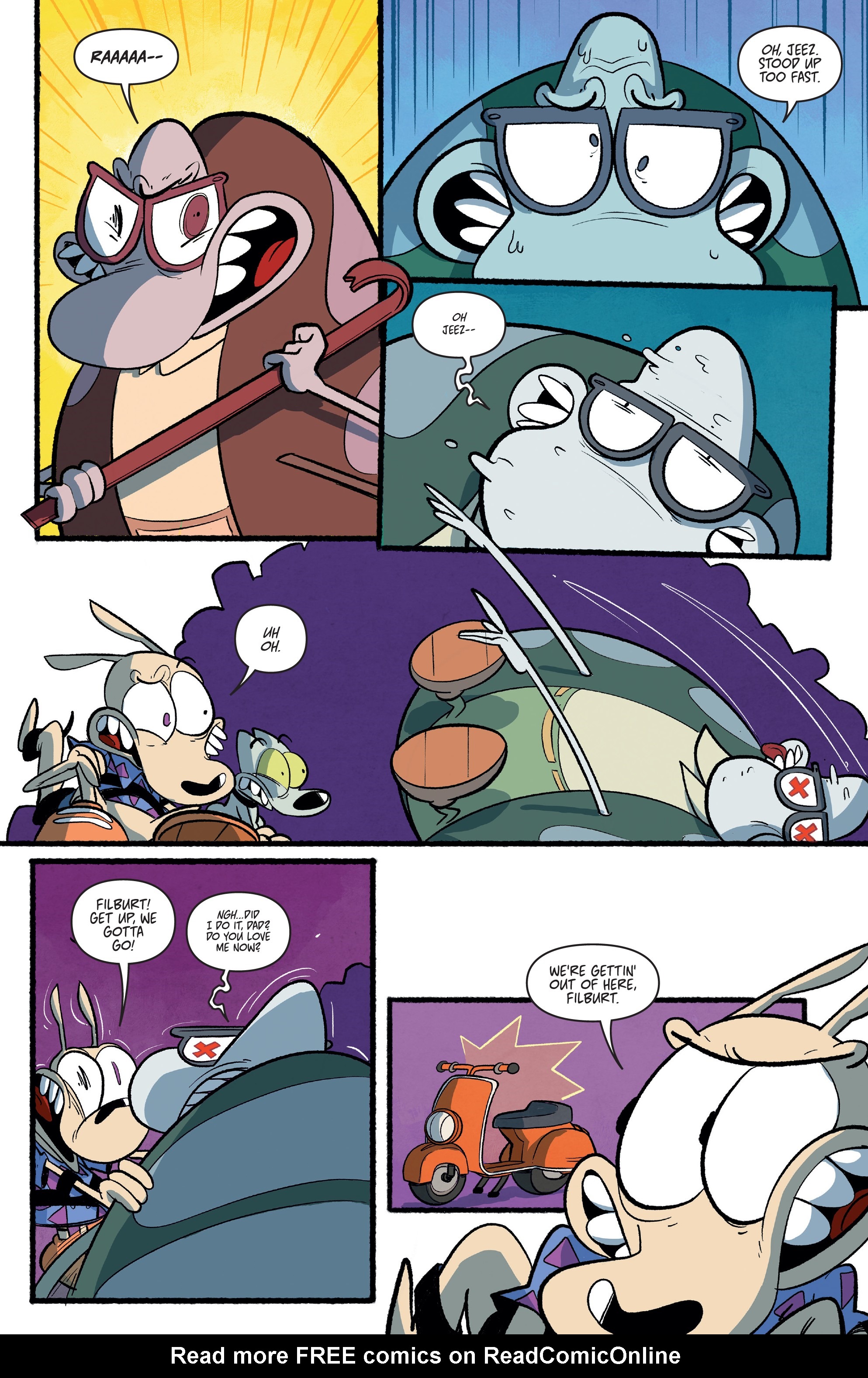 Read online Rocko's Modern Afterlife comic -  Issue #2 - 16