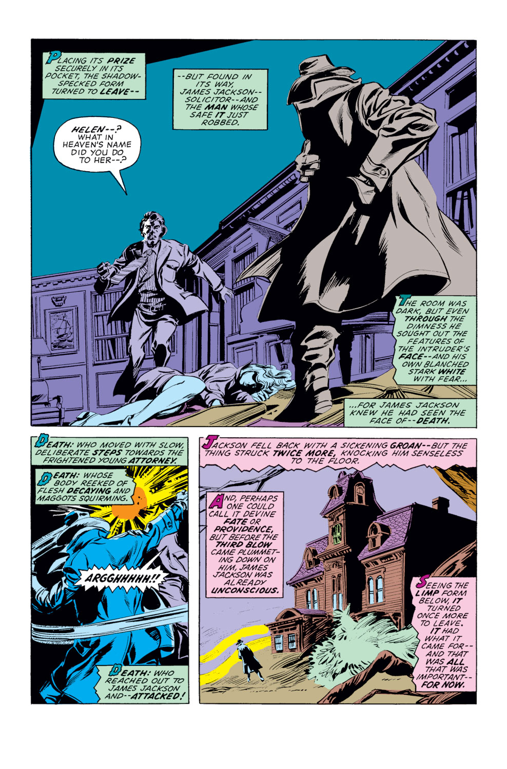 Read online Tomb of Dracula (1972) comic -  Issue #16 - 4