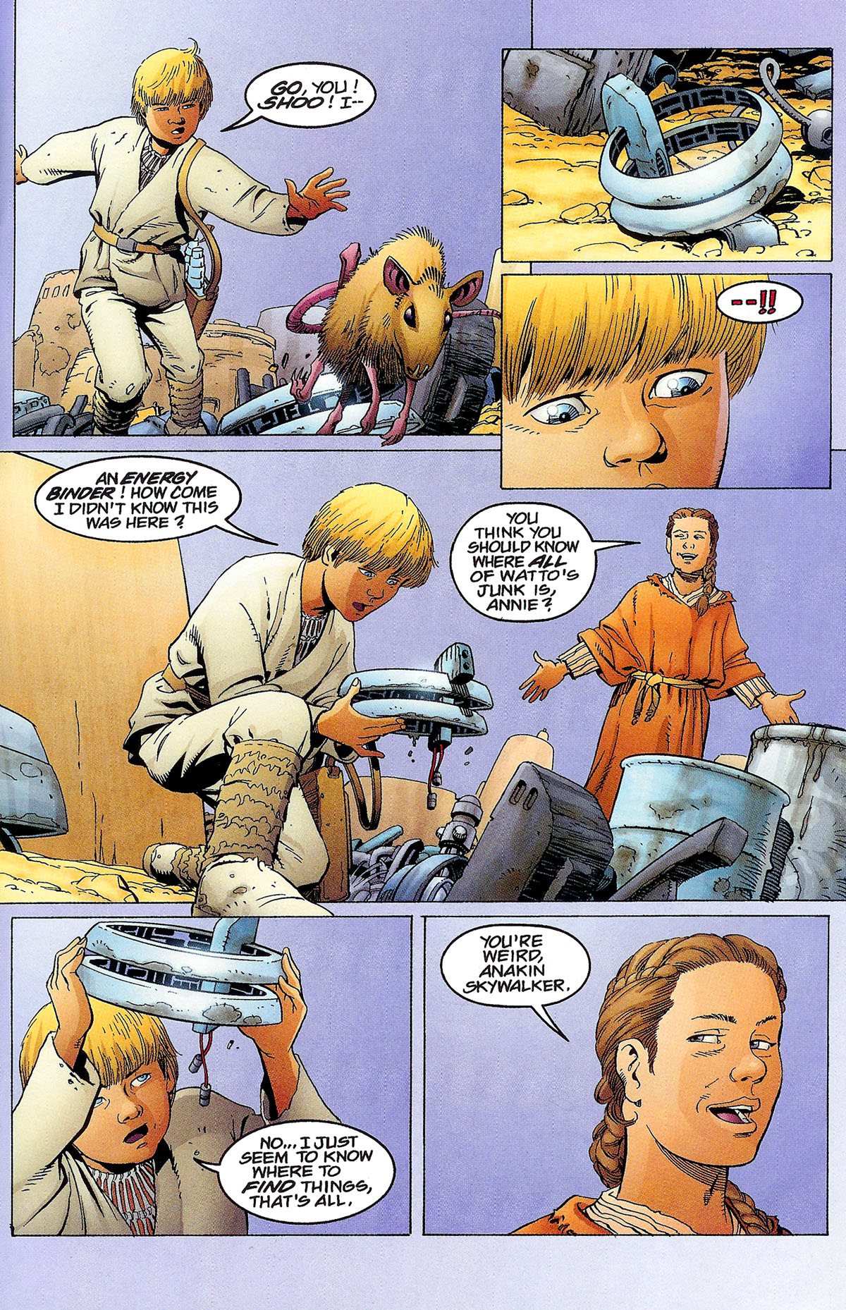 Read online Star Wars: Episode I comic -  Issue # Issue - Anakin Skywalker - 11