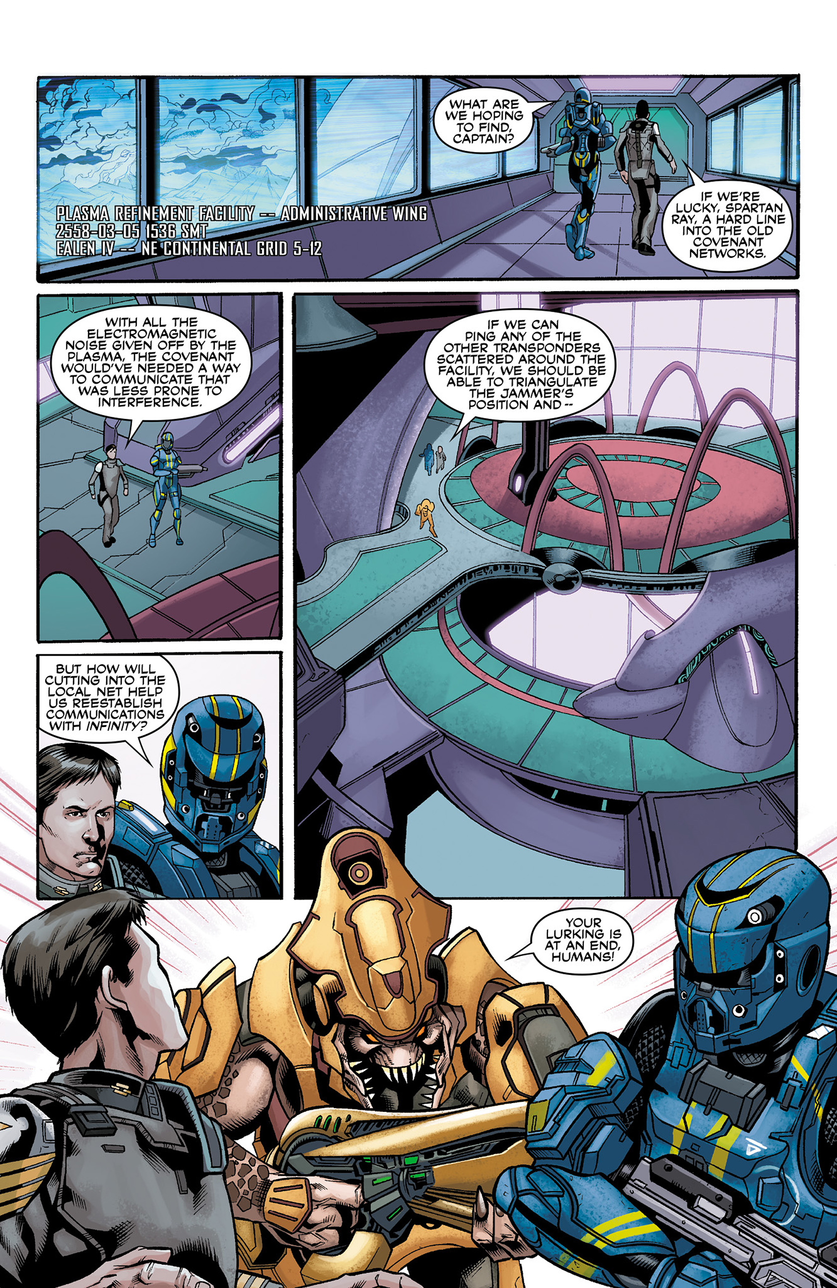 Read online Halo: Escalation comic -  Issue #2 - 14