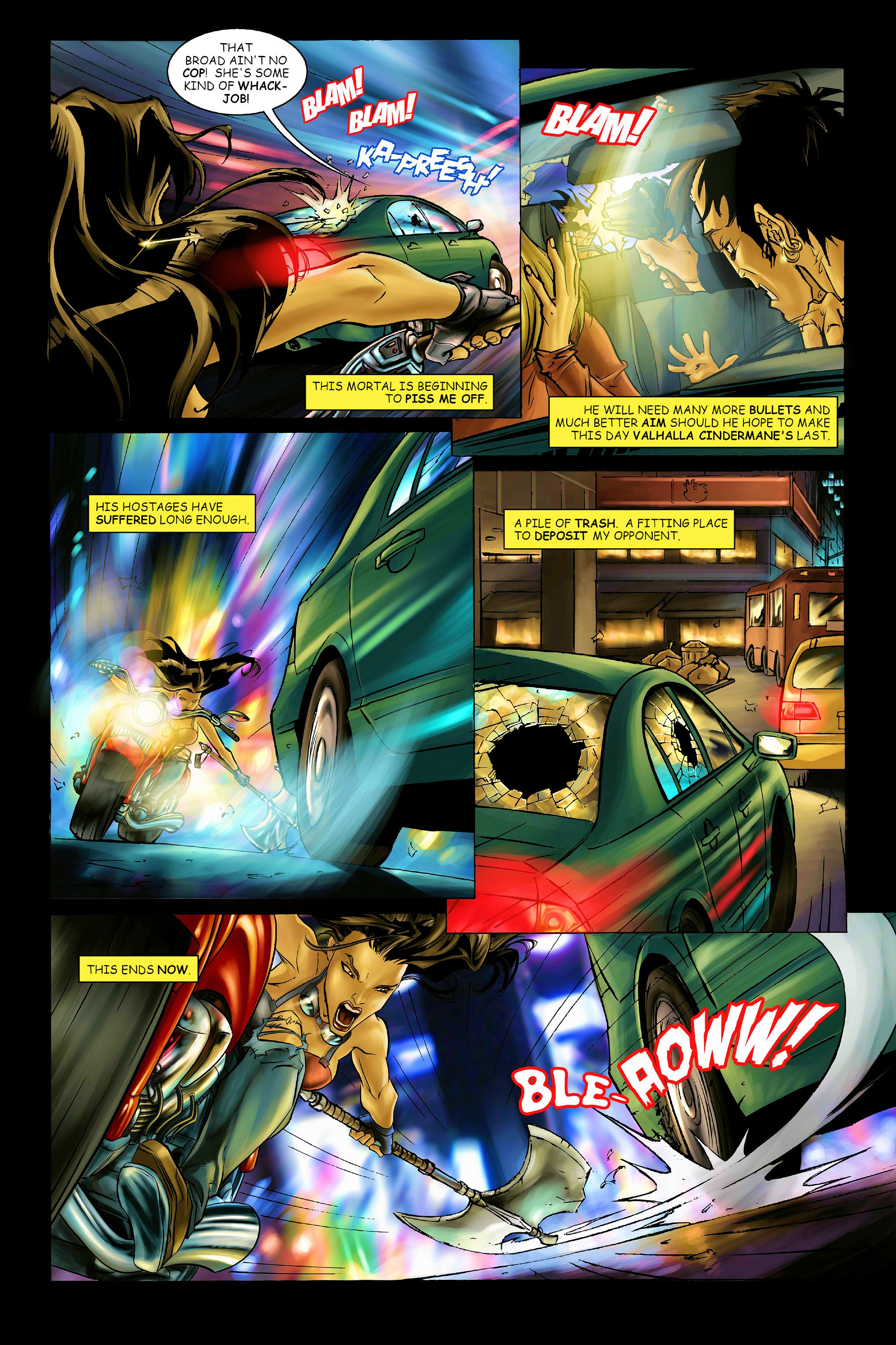 Read online Valhalla Cindermane comic -  Issue #1 - 5