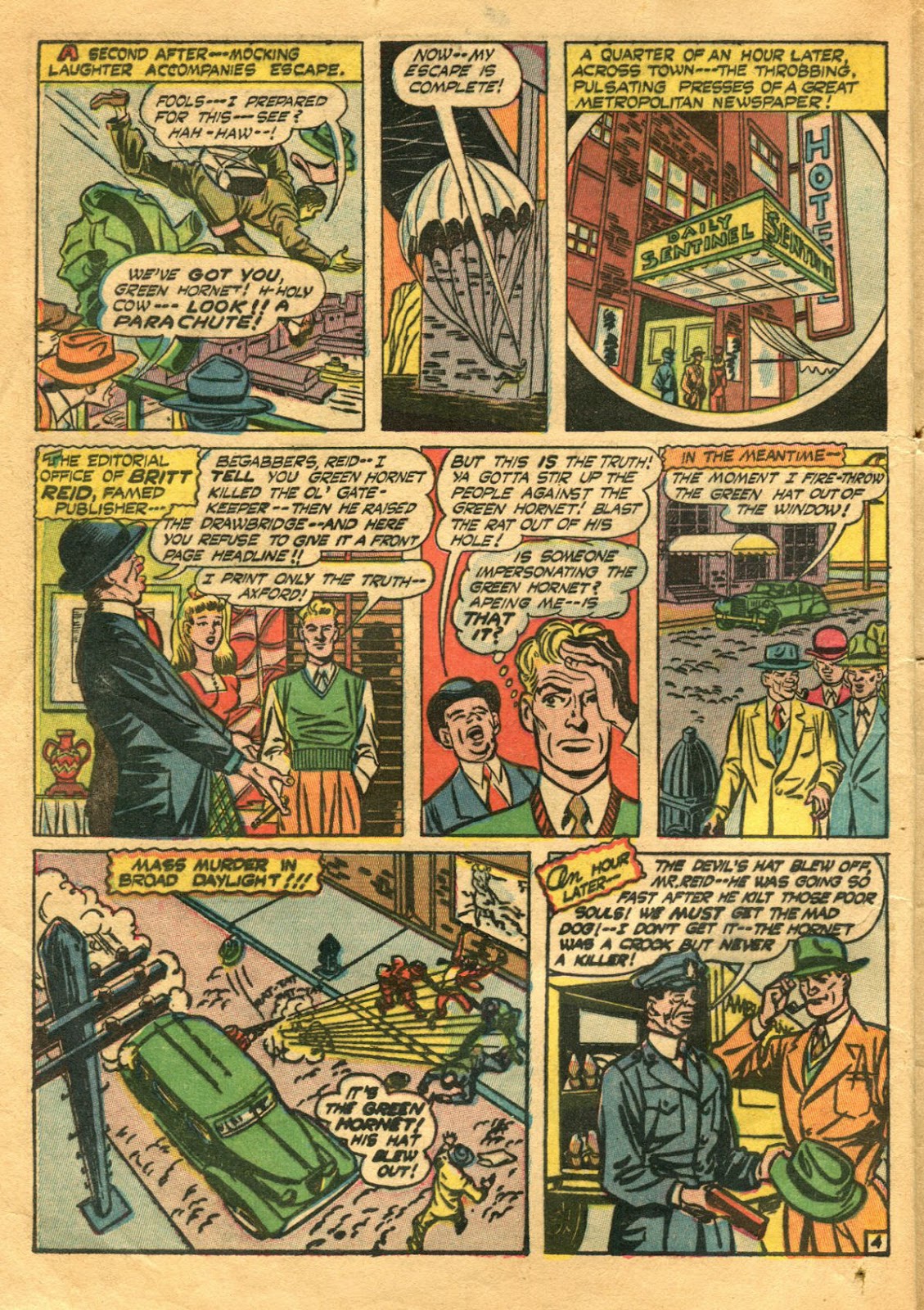 Green Hornet Comics issue 24 - Page 7