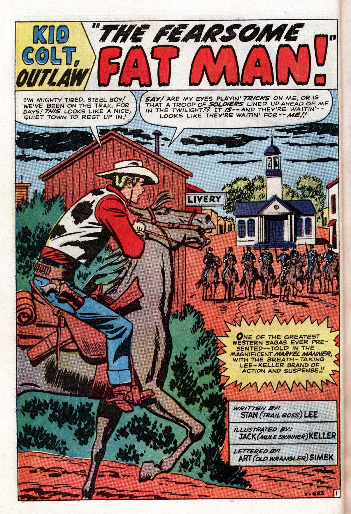 Read online The Mighty Marvel Western comic -  Issue #8 - 19