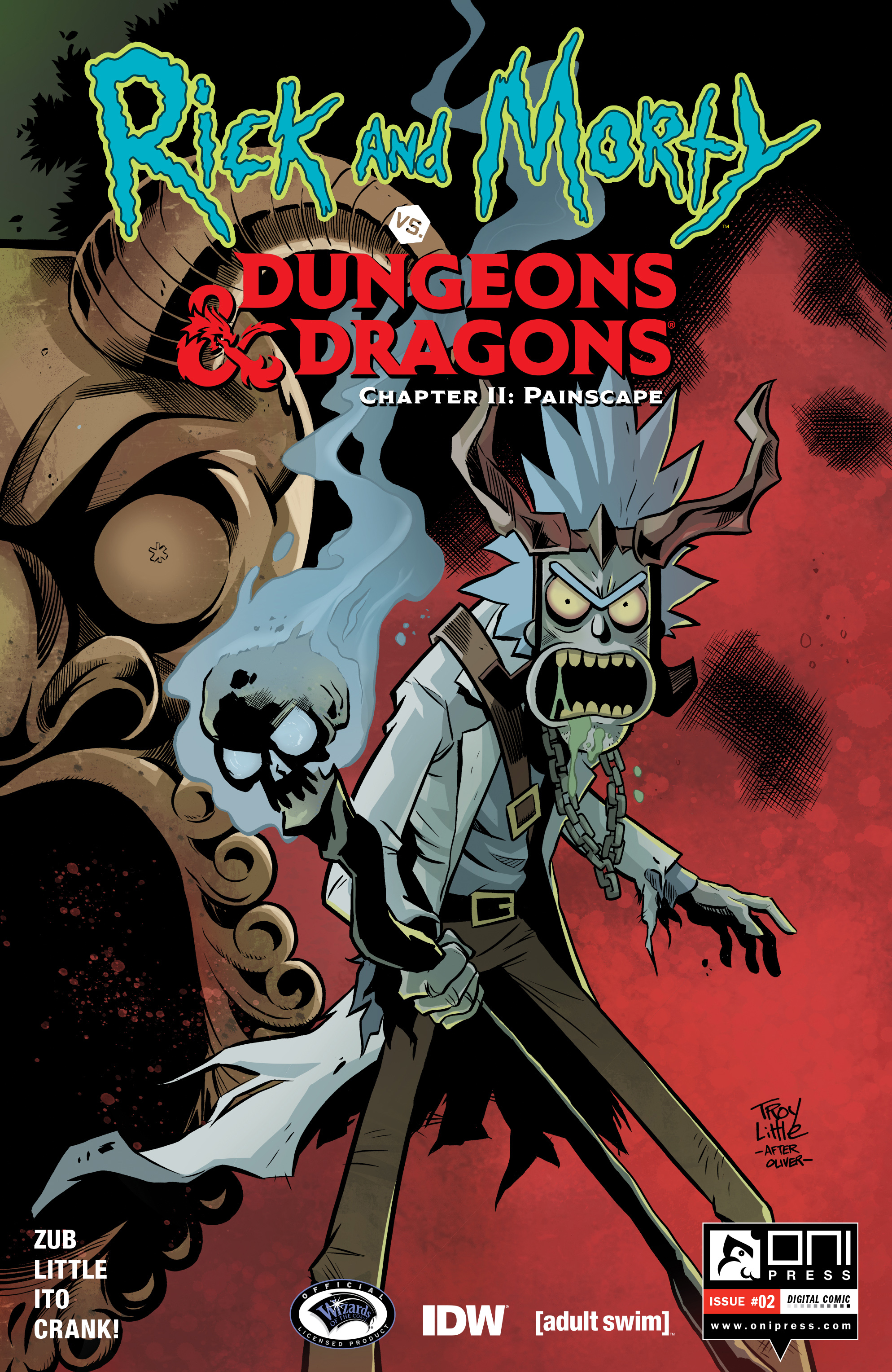 Read online Rick and Morty vs. Dungeons & Dragons II: Painscape comic -  Issue #2 - 1
