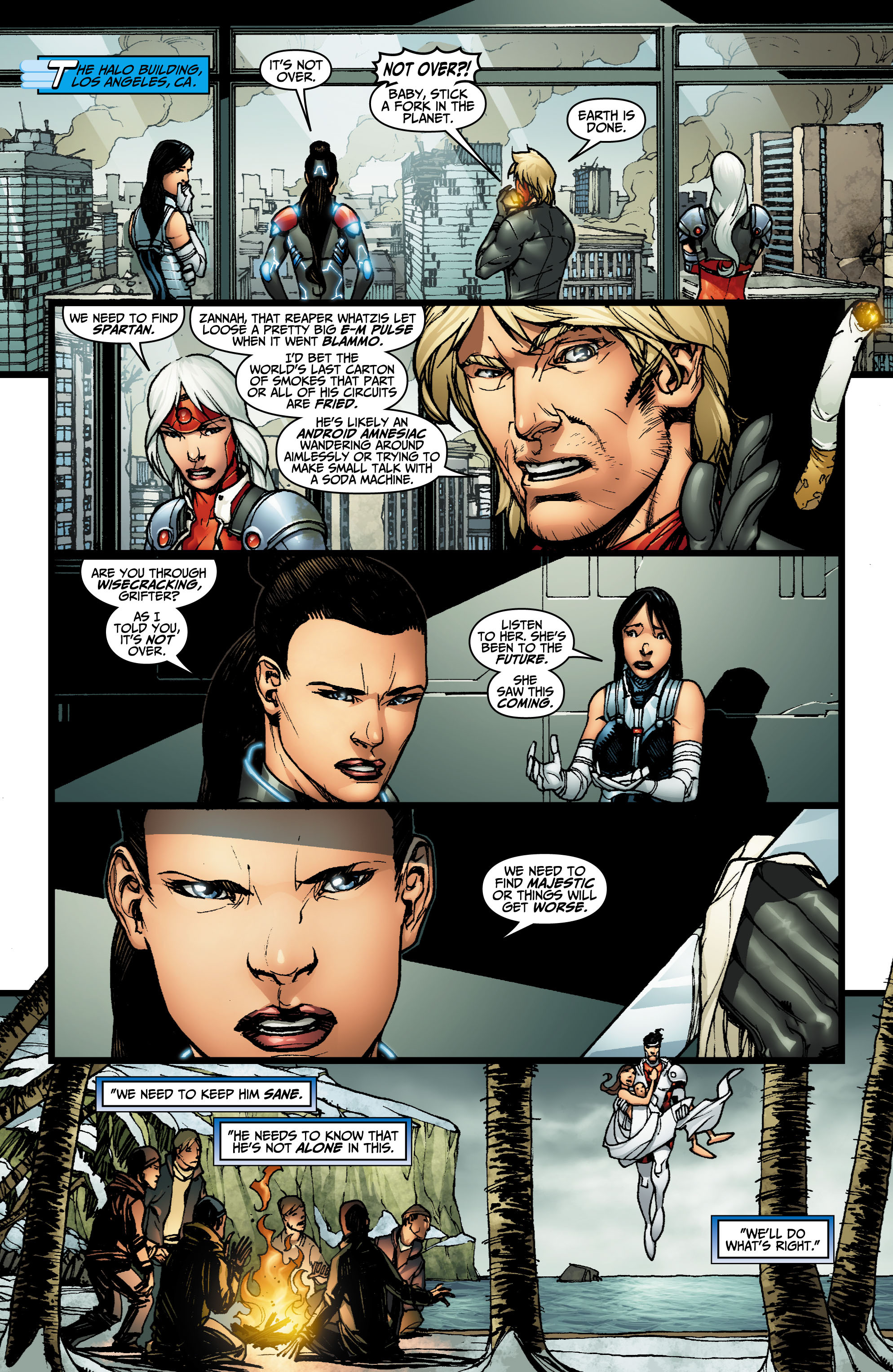 Read online Number of the Beast comic -  Issue #8 - 17