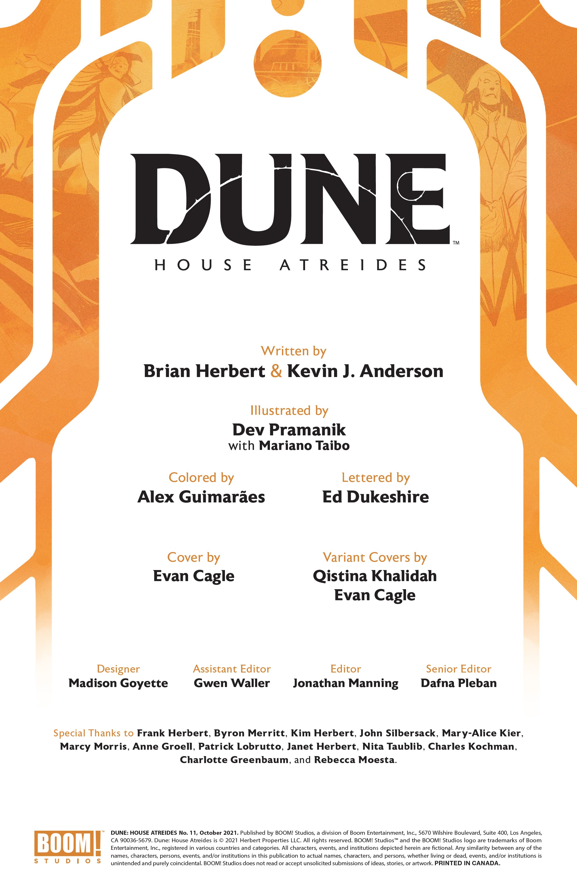Read online Dune: House Atreides comic -  Issue #11 - 2