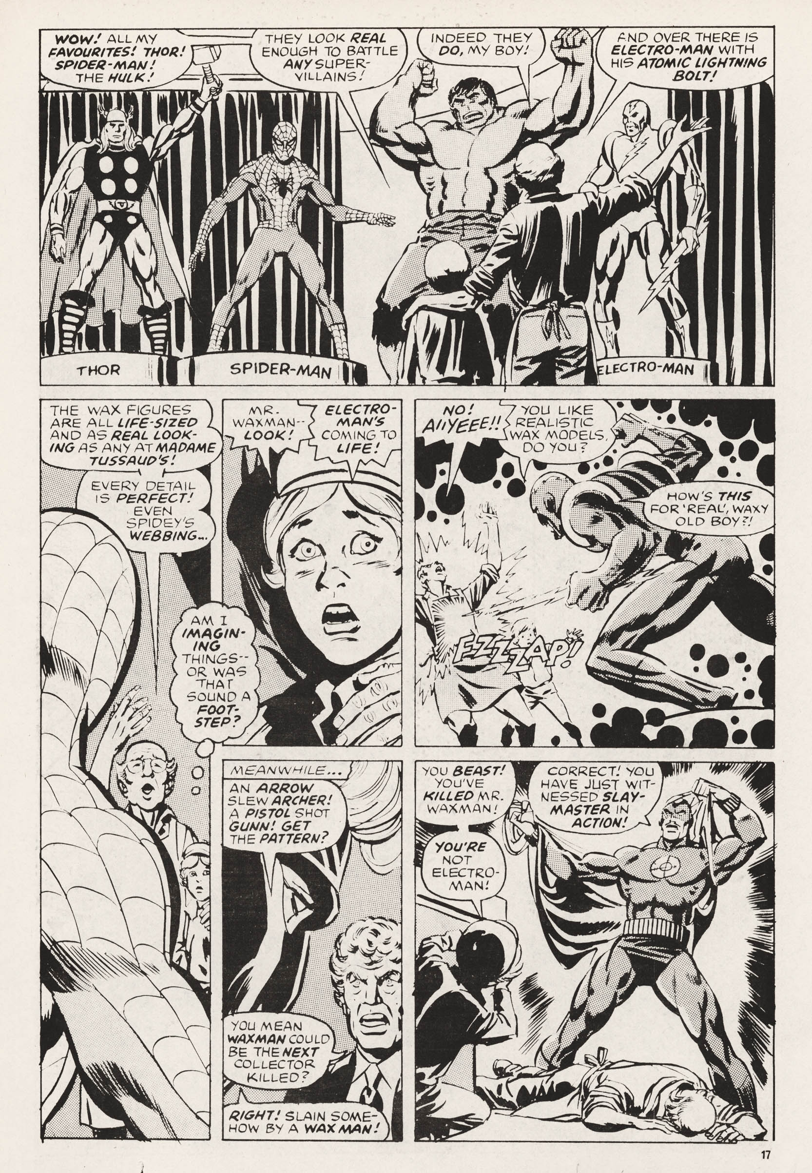 Read online Super Spider-Man and Captain Britain comic -  Issue #244 - 17