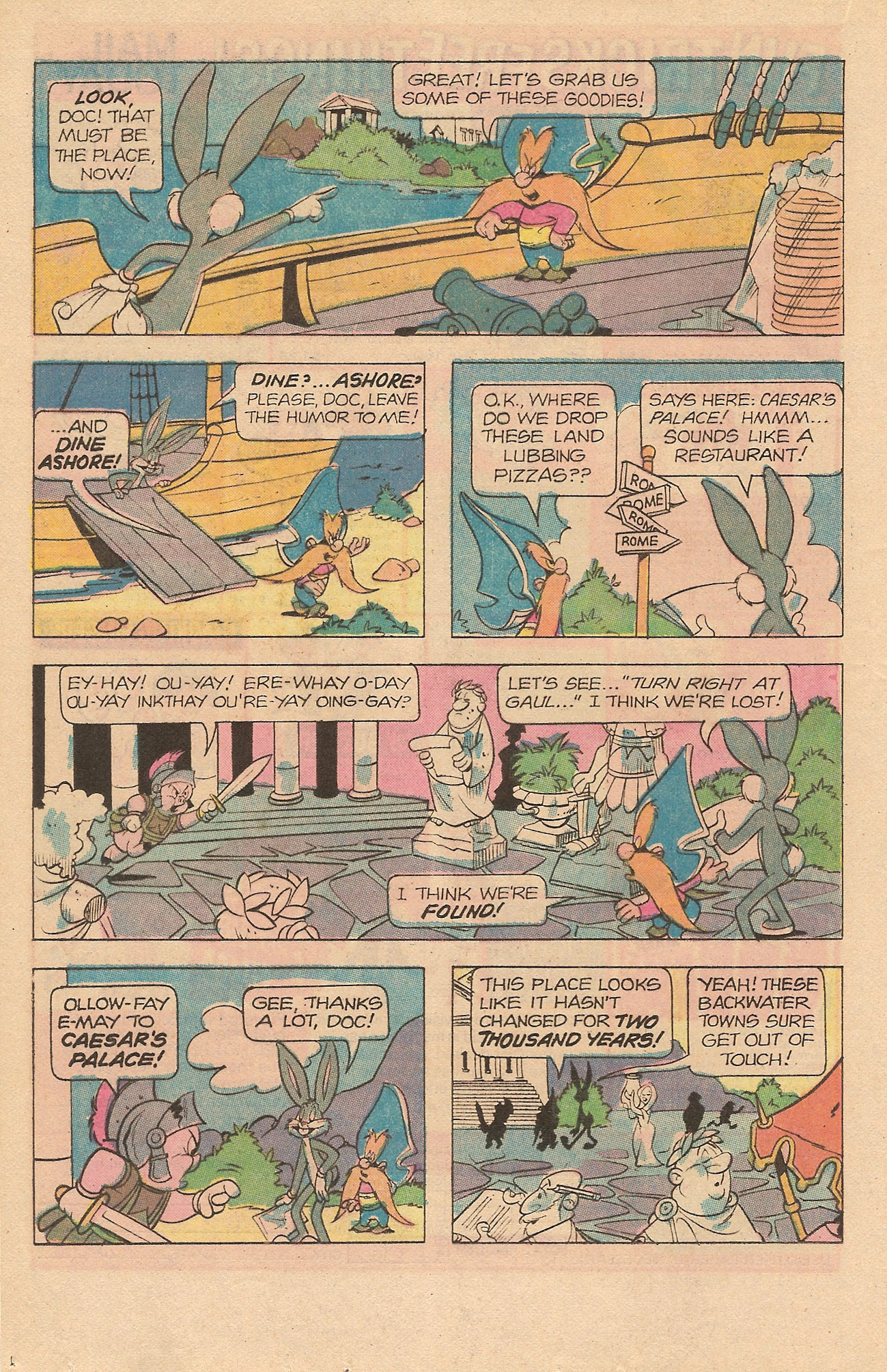 Read online Yosemite Sam and Bugs Bunny comic -  Issue #35 - 16