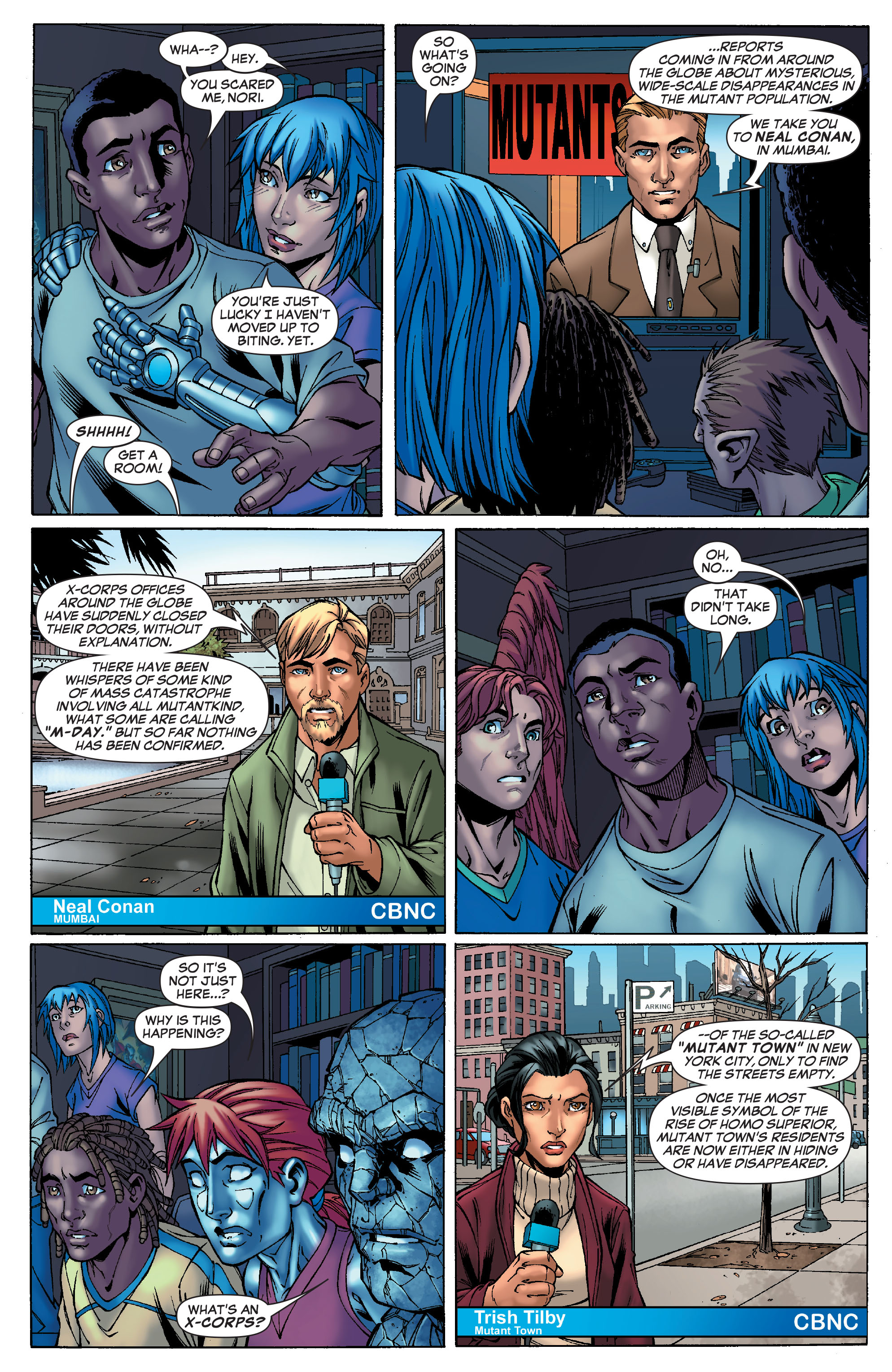 Read online New X-Men (2004) comic -  Issue #21 - 8