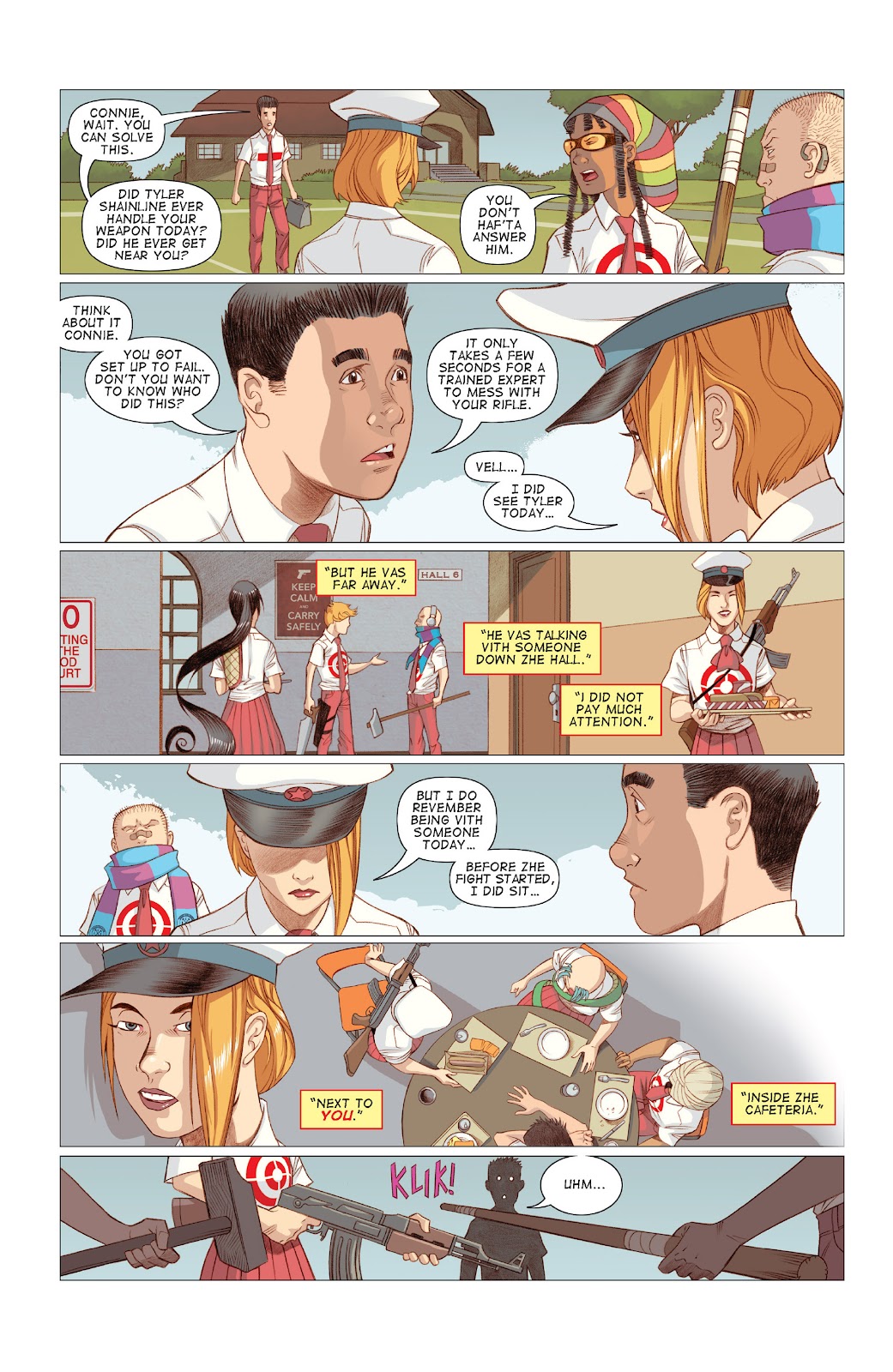 Five Weapons issue 7 - Page 8
