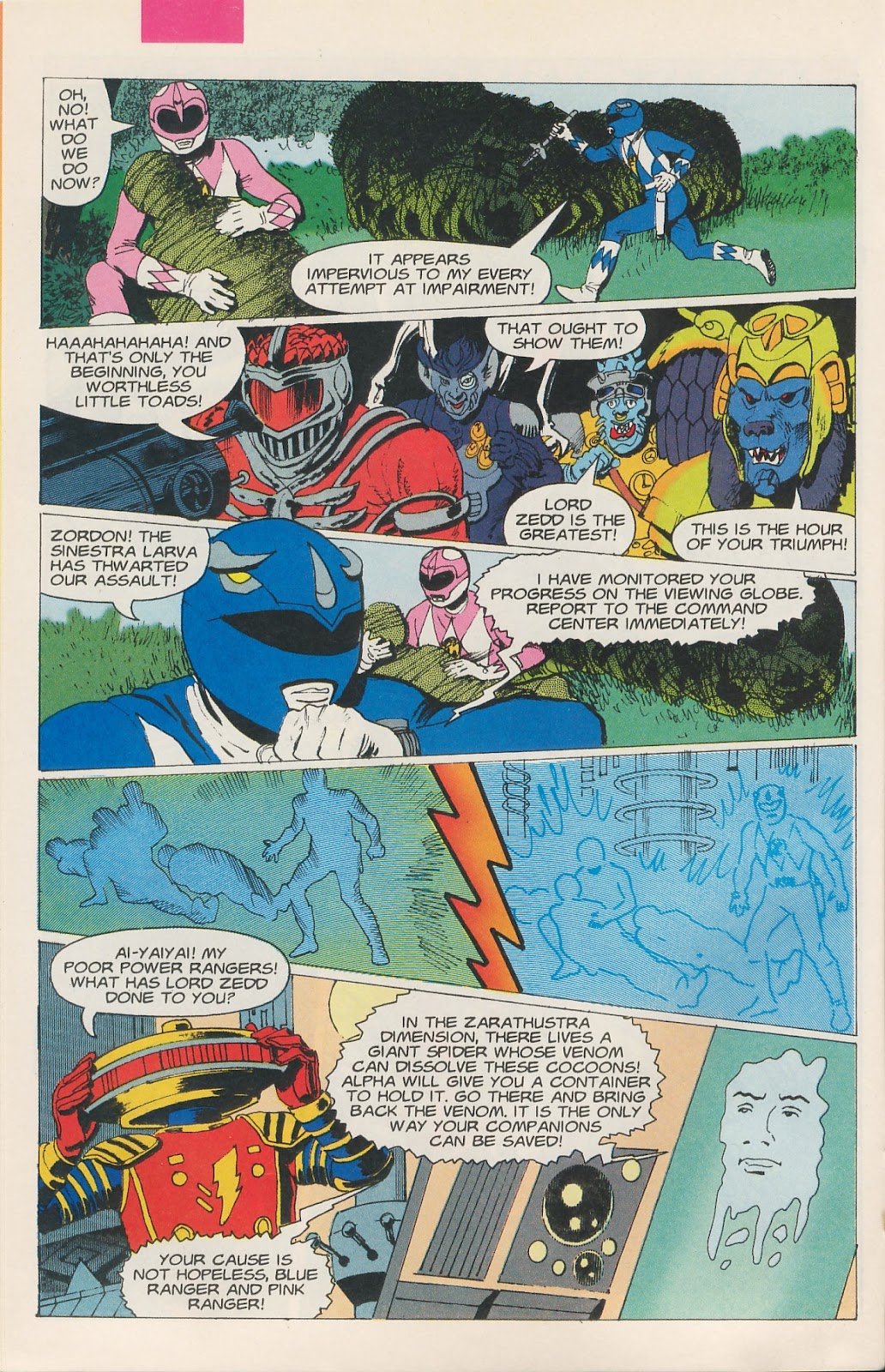 Saban's Mighty Morphin Power Rangers (1994) issue 1 - Page 16
