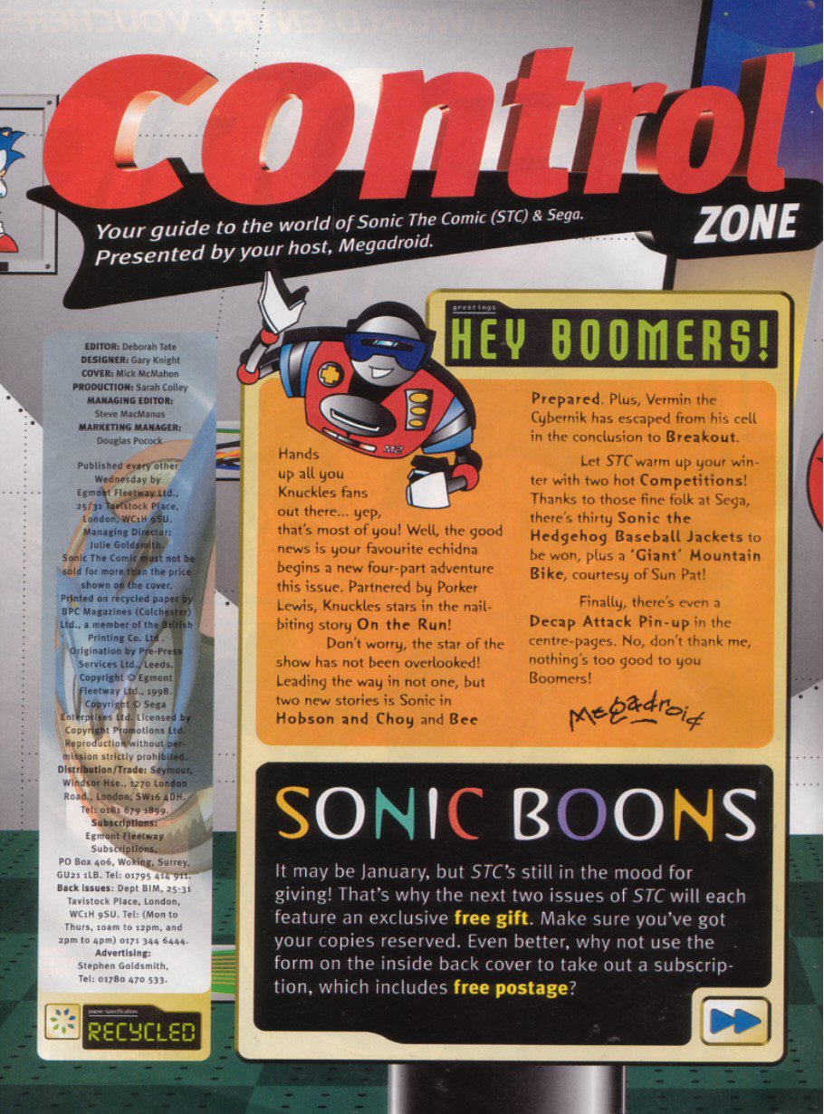 Read online Sonic the Comic comic -  Issue #121 - 2