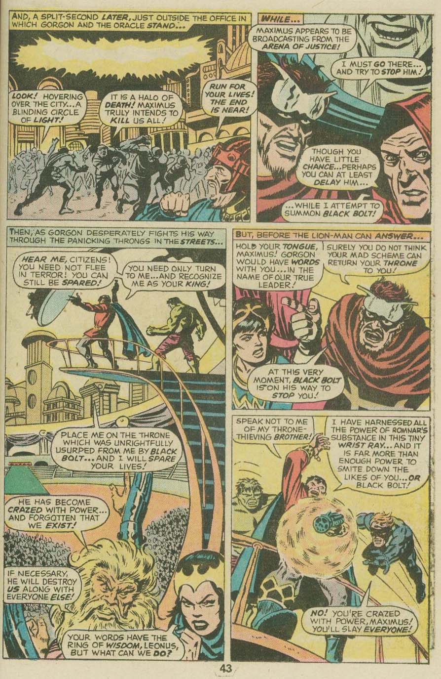 Read online Giant-Size Hulk (1975) comic -  Issue # Full - 34