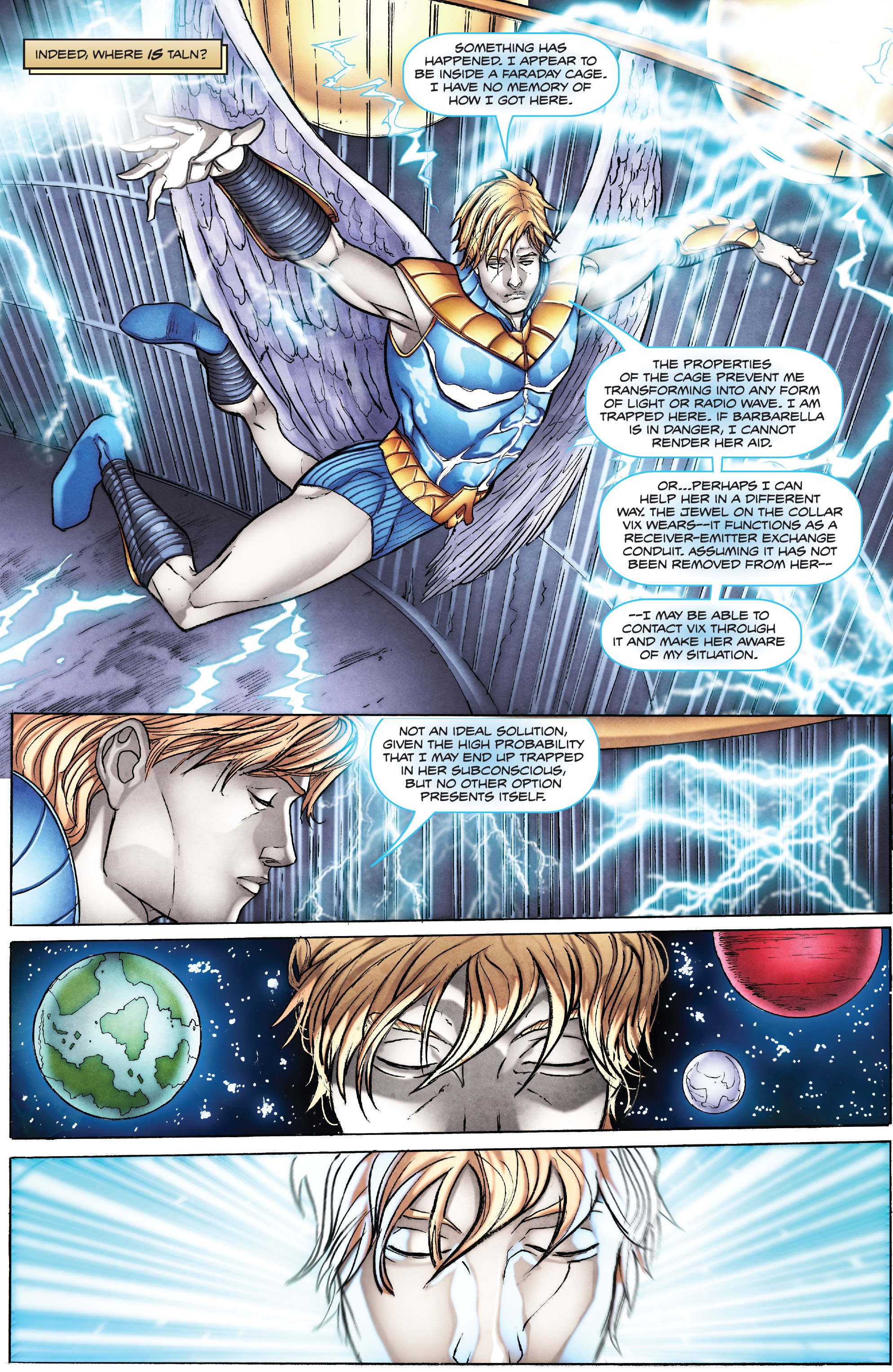 Read online Barbarella: The Center Cannot Hold comic -  Issue #2 - 25