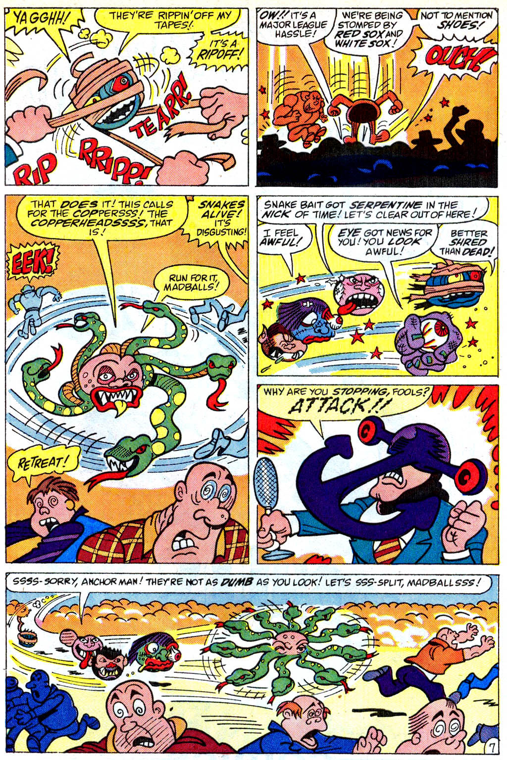 Read online Madballs comic -  Issue #4 - 21