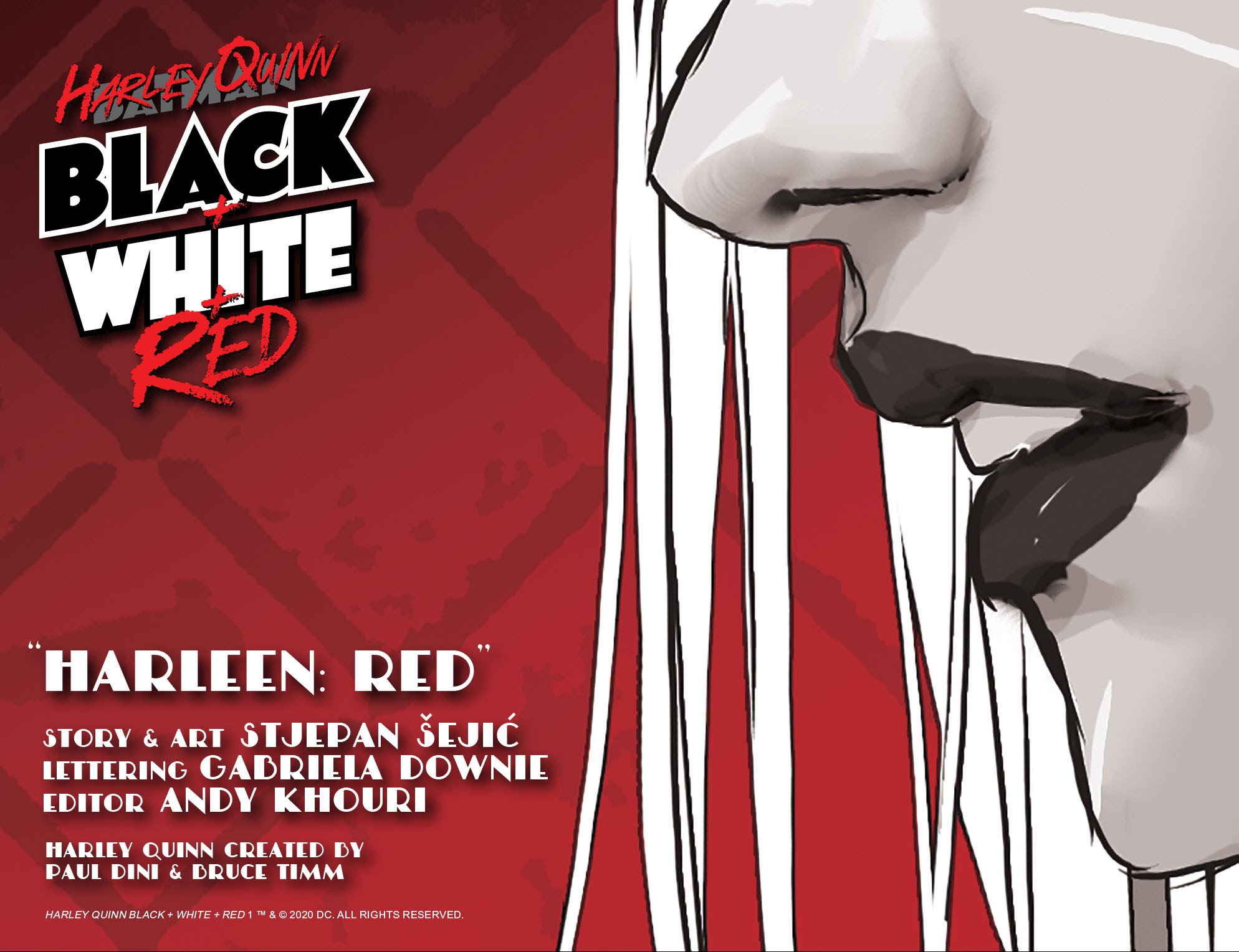 Read online Harley Quinn Black   White   Red comic -  Issue #1 - 3