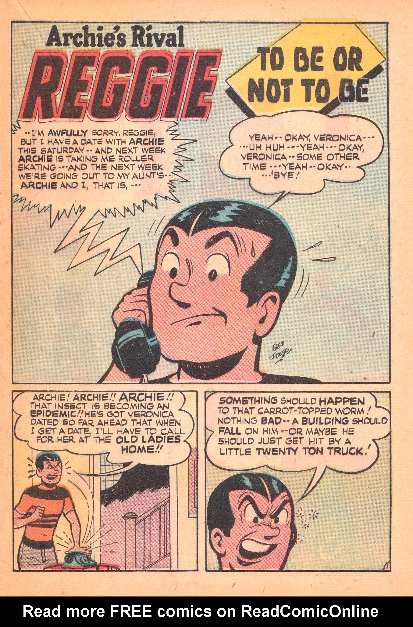 Read online Archie's Rival Reggie comic -  Issue #2 - 17