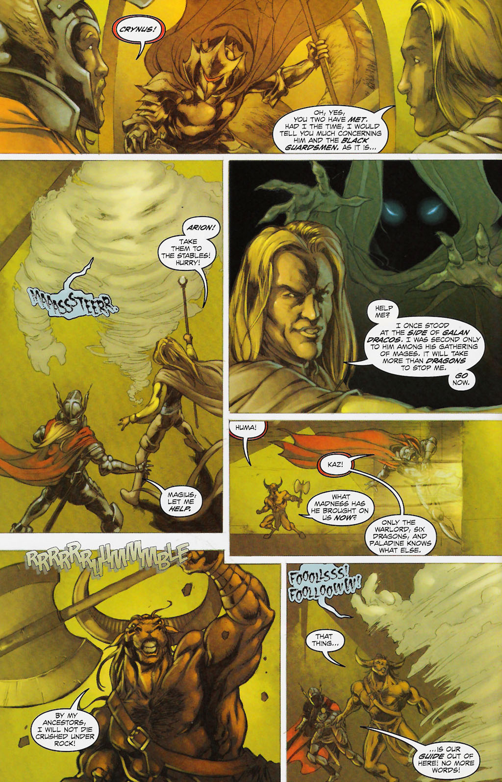 Read online Dragonlance: The Legend of Huma comic -  Issue #6 - 4