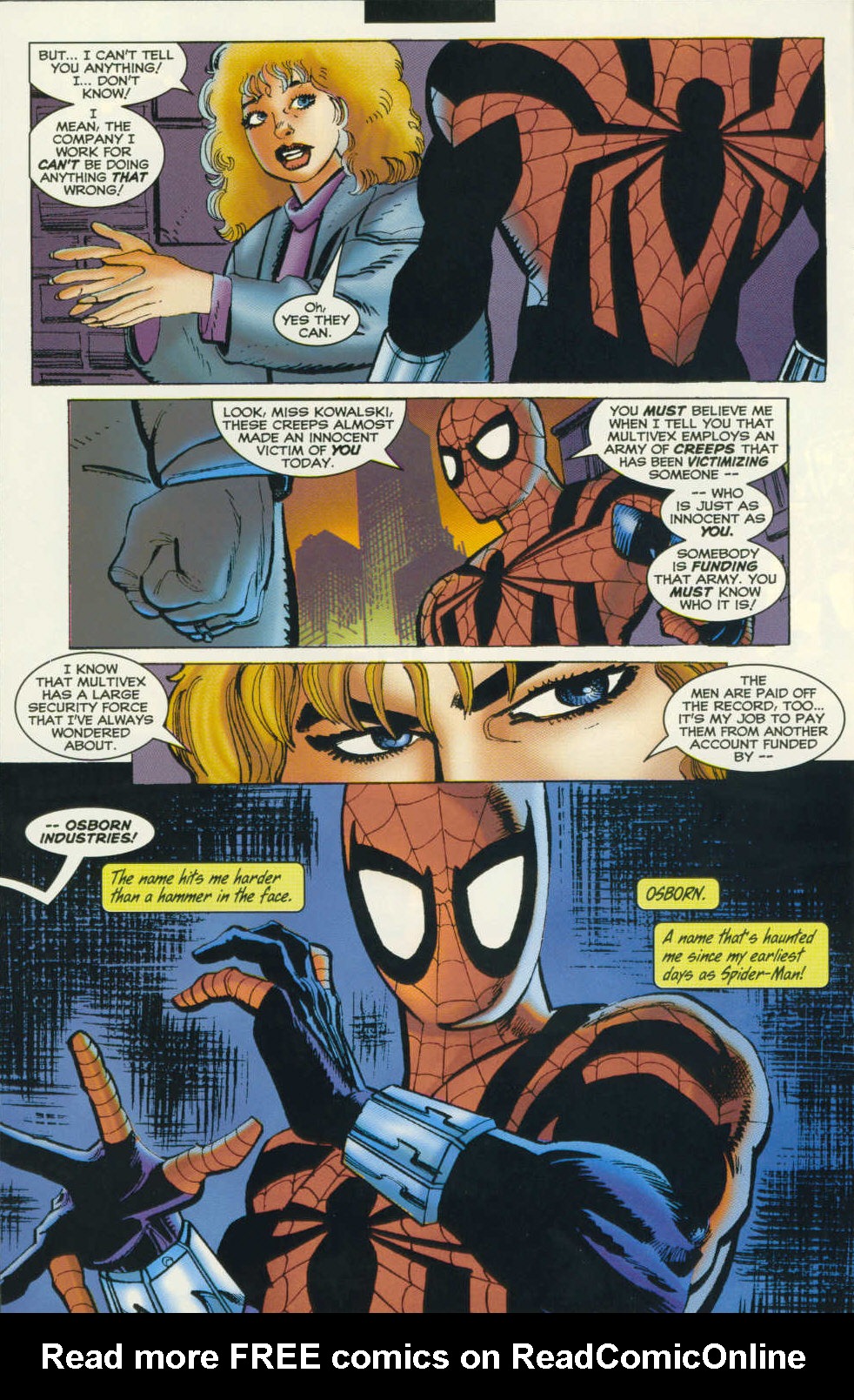 Read online The Sensational Spider-Man (1996) comic -  Issue #5 - 8