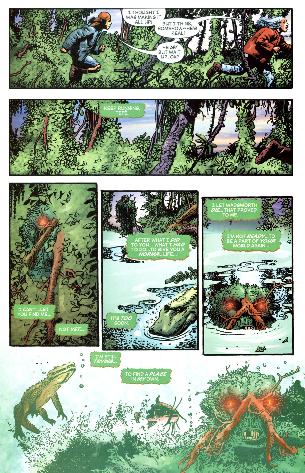 Read online Swamp Thing (2004) comic -  Issue #8 - 20