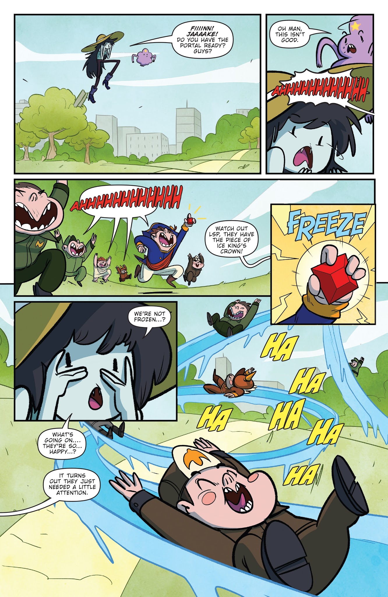 Read online Adventure Time/Regular Show comic -  Issue #5 - 16