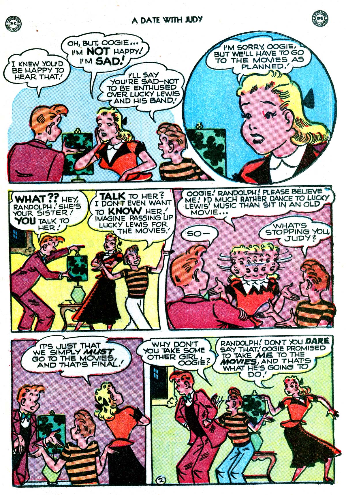 Read online A Date with Judy comic -  Issue #9 - 17