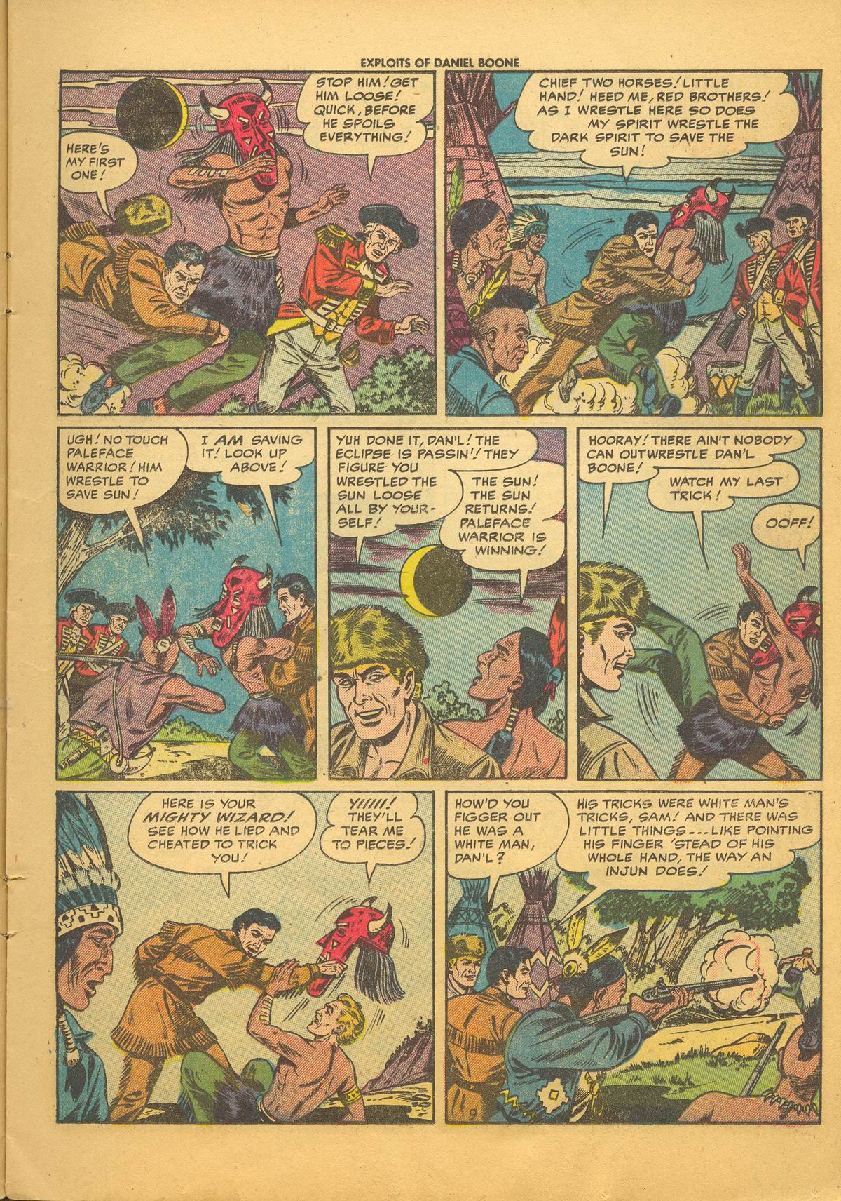 Read online Exploits of Daniel Boone comic -  Issue #4 - 11