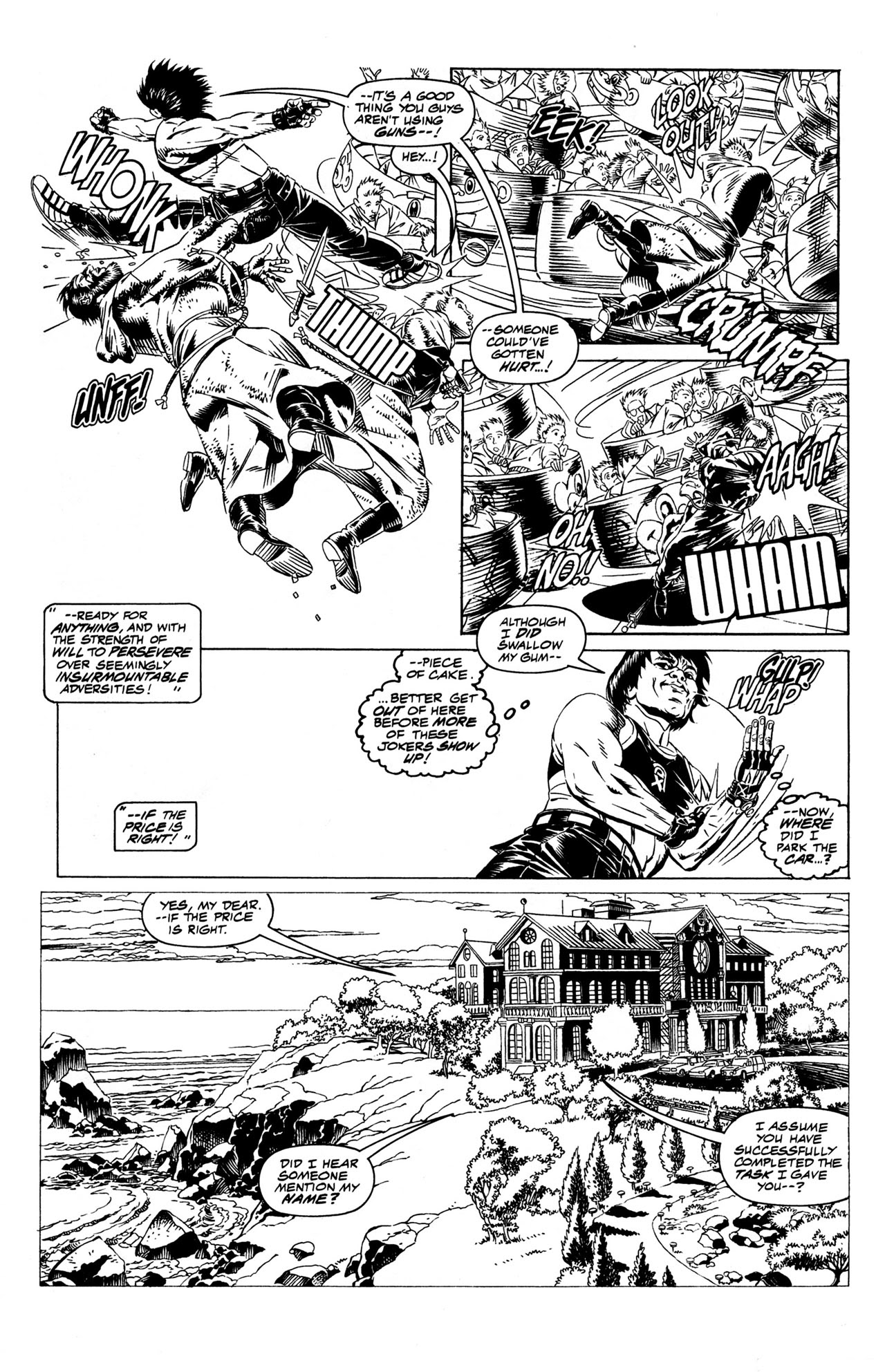 Read online Jackie Chan's Spartan X: Hell Bent Hero For Hire comic -  Issue #1 - 11