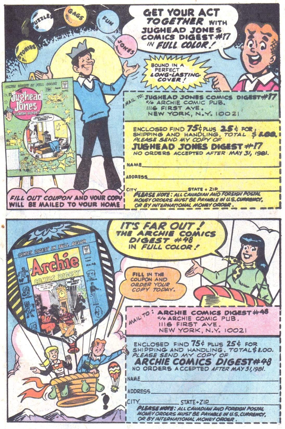 Read online Jughead (1965) comic -  Issue #312 - 19