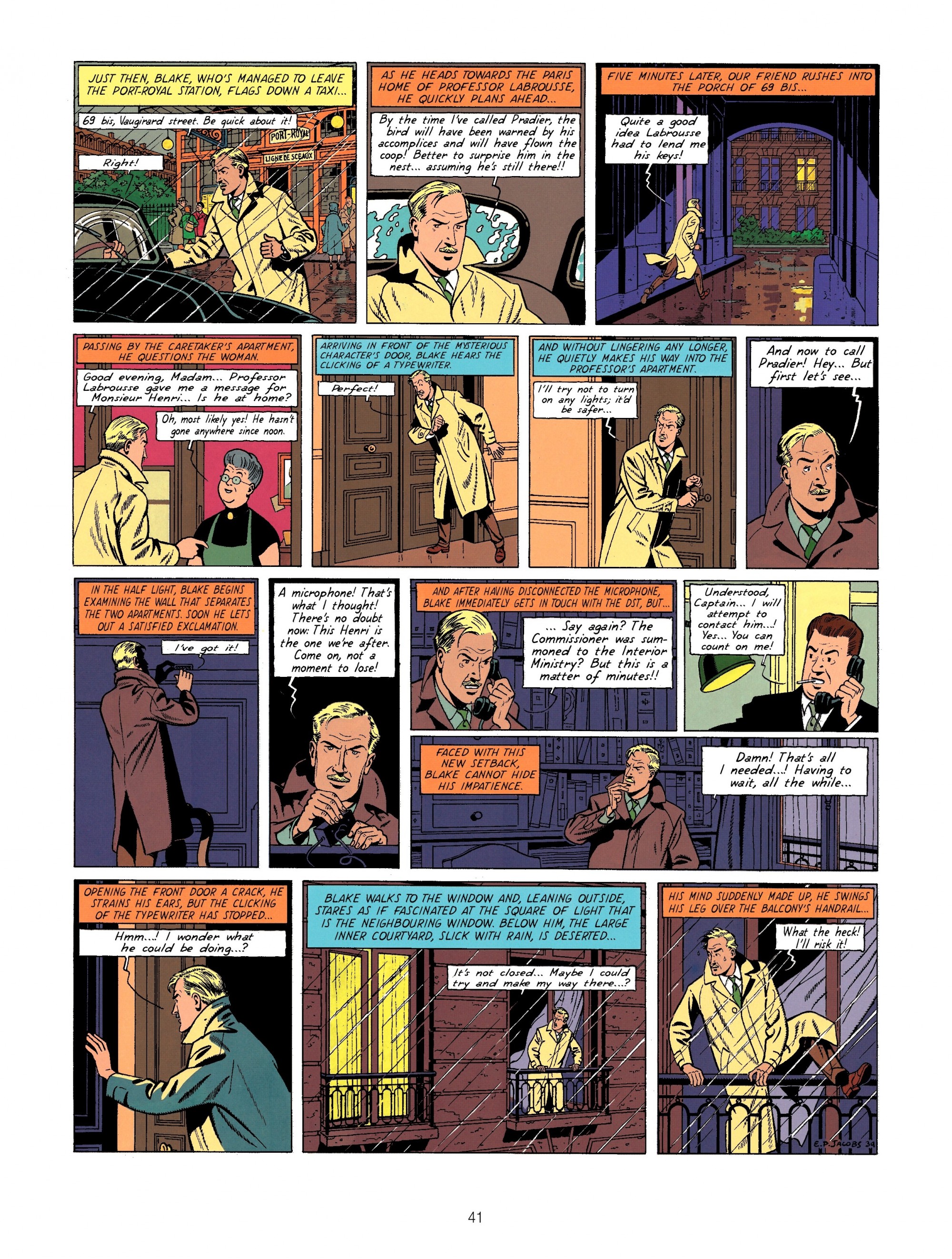 Read online Blake & Mortimer comic -  Issue #6 - 41