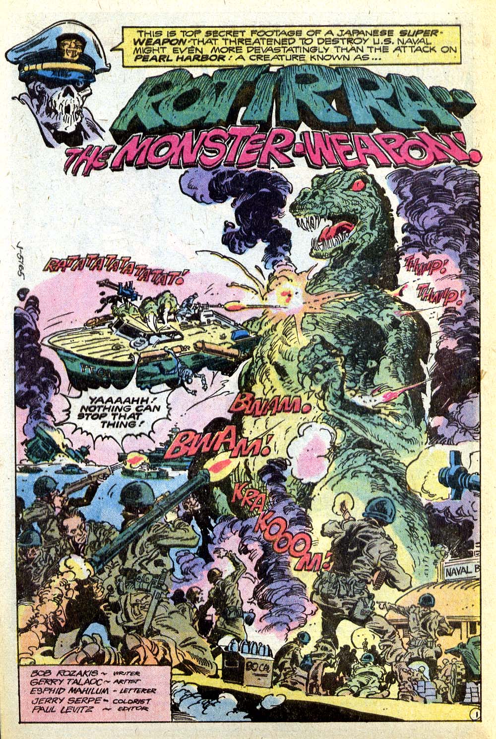 Read online Weird War Tales (1971) comic -  Issue #68 - 4