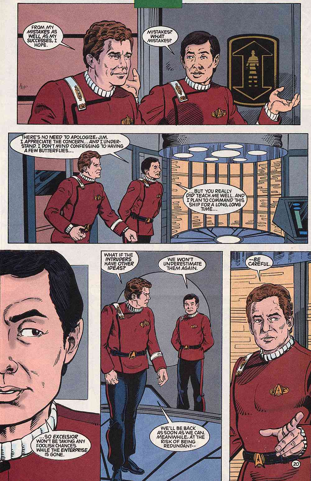 Read online Star Trek (1989) comic -  Issue #38 - 20