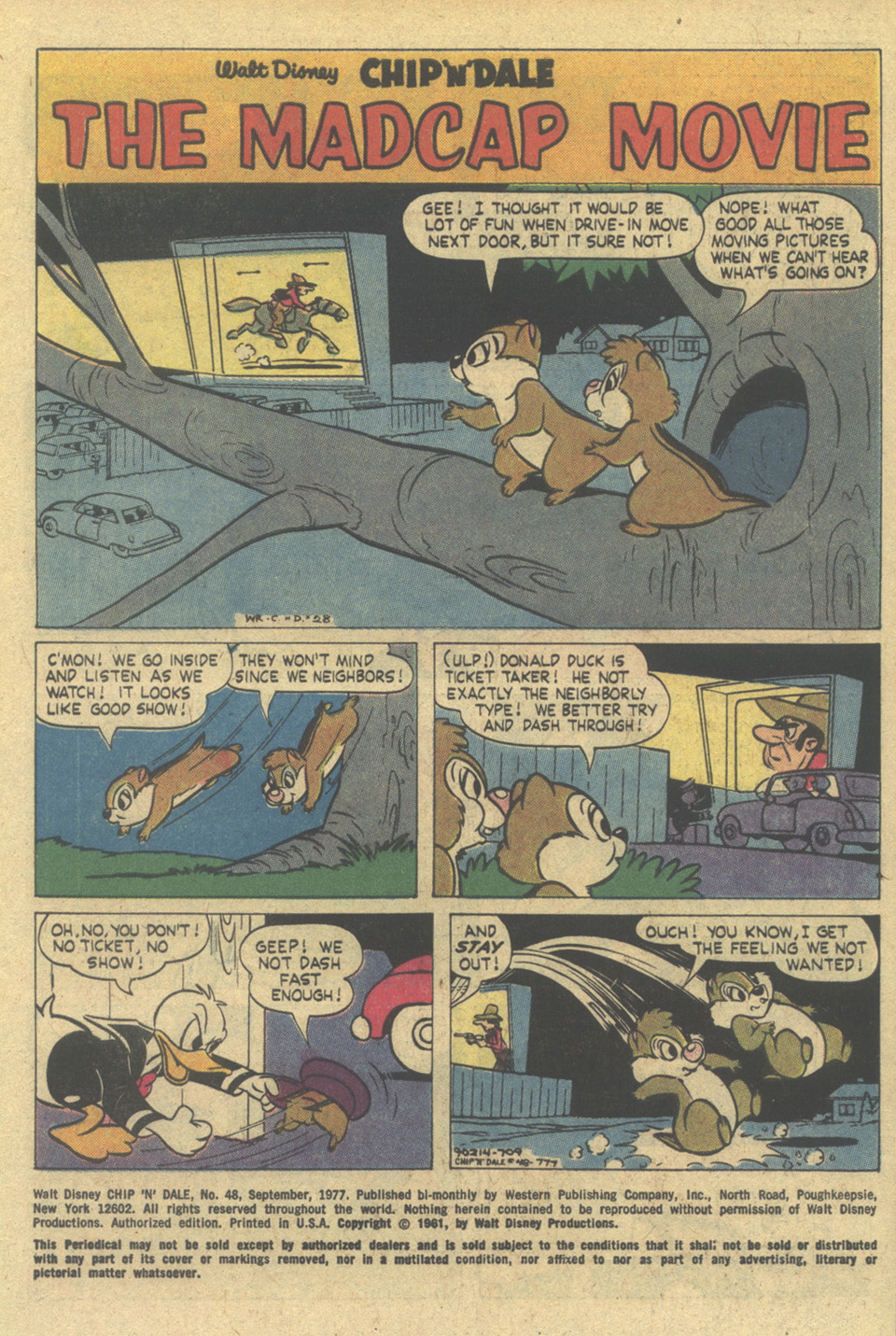 Read online Walt Disney Chip 'n' Dale comic -  Issue #48 - 3