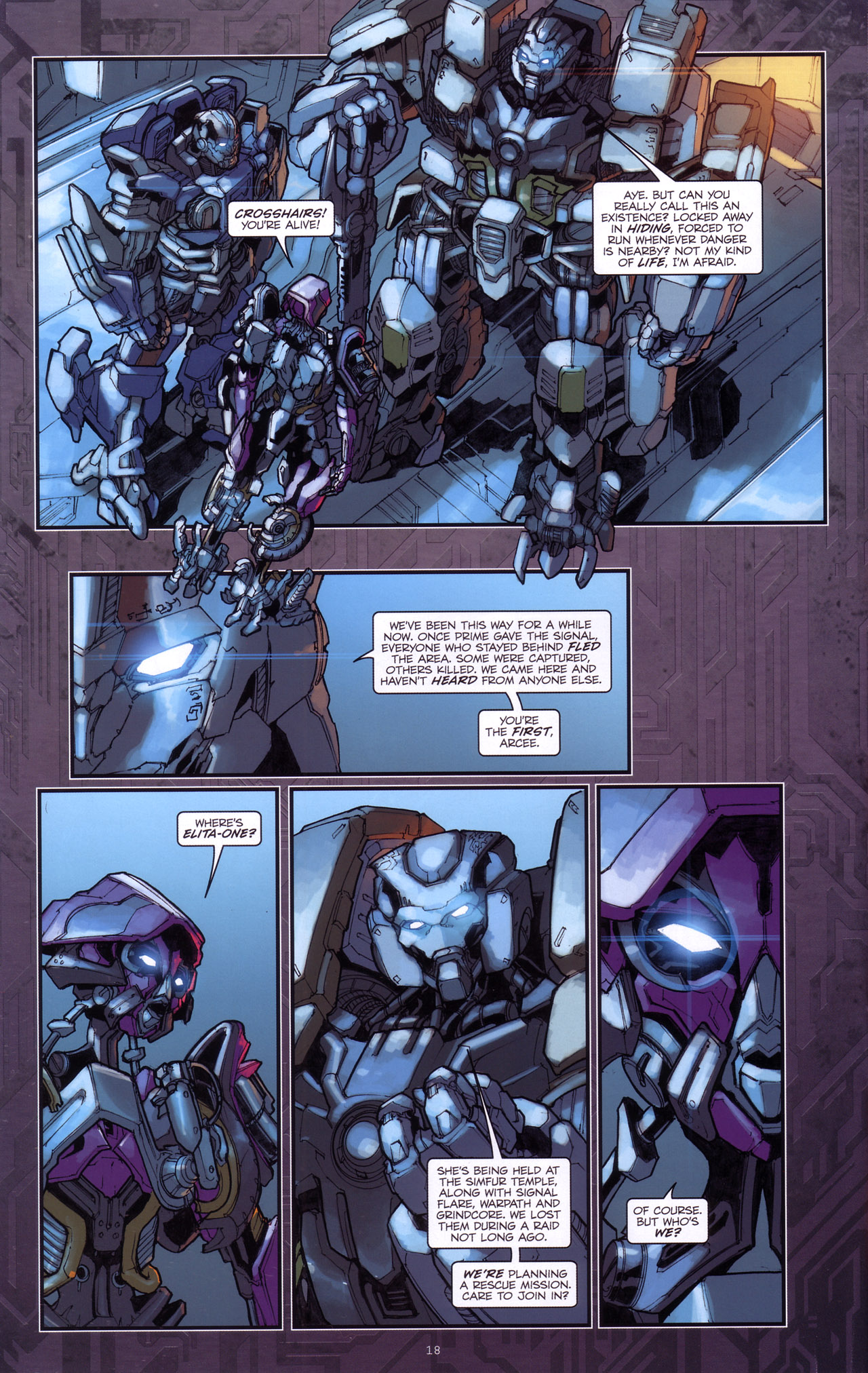 Read online Transformers: The Reign of Starscream comic -  Issue #4 - 20