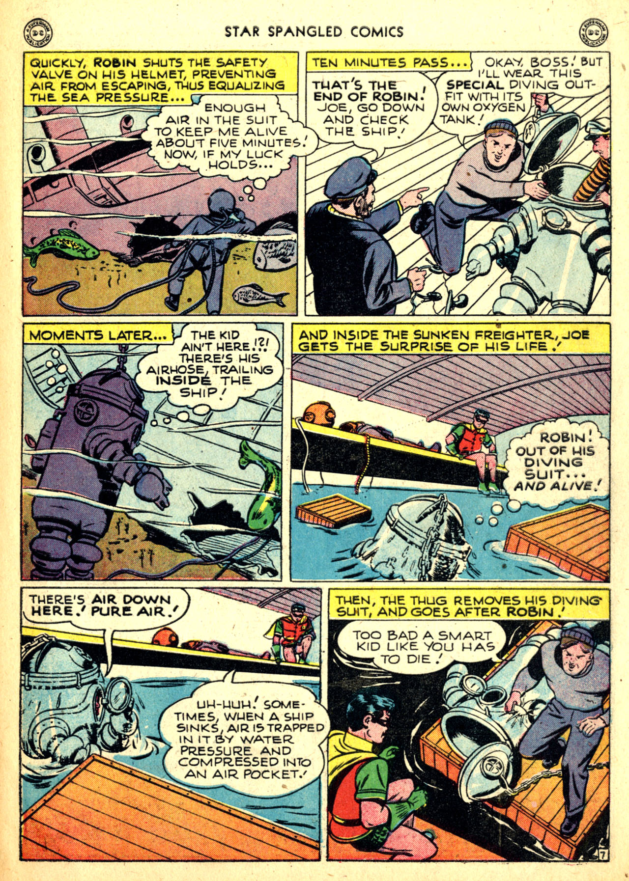 Read online Star Spangled Comics comic -  Issue #68 - 9