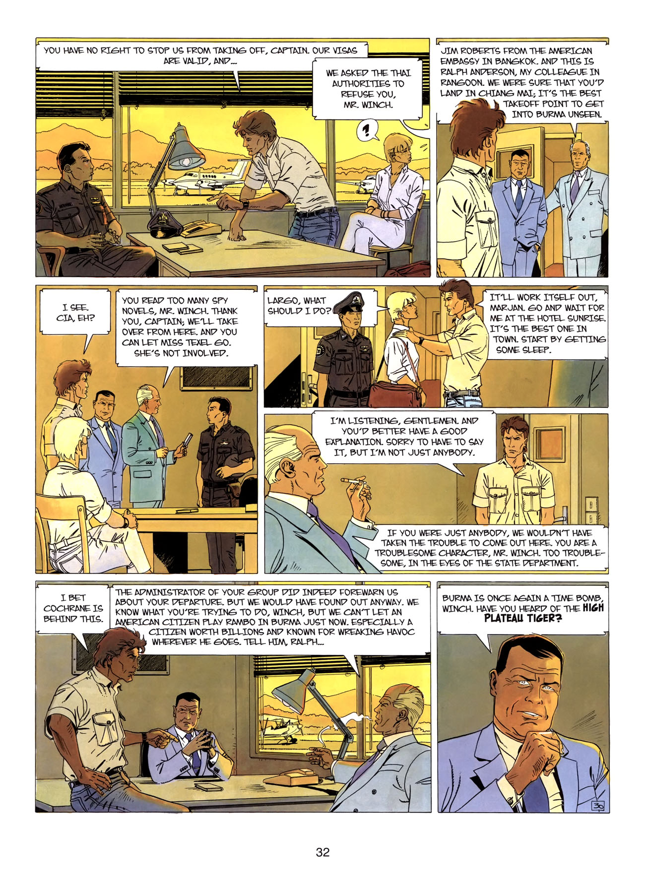 Read online Largo Winch comic -  Issue # TPB 4 - 33