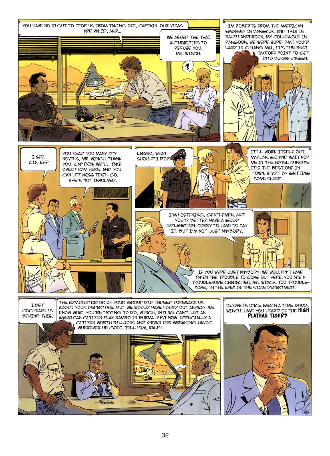 Largo Winch issue TPB 4 - Page 33