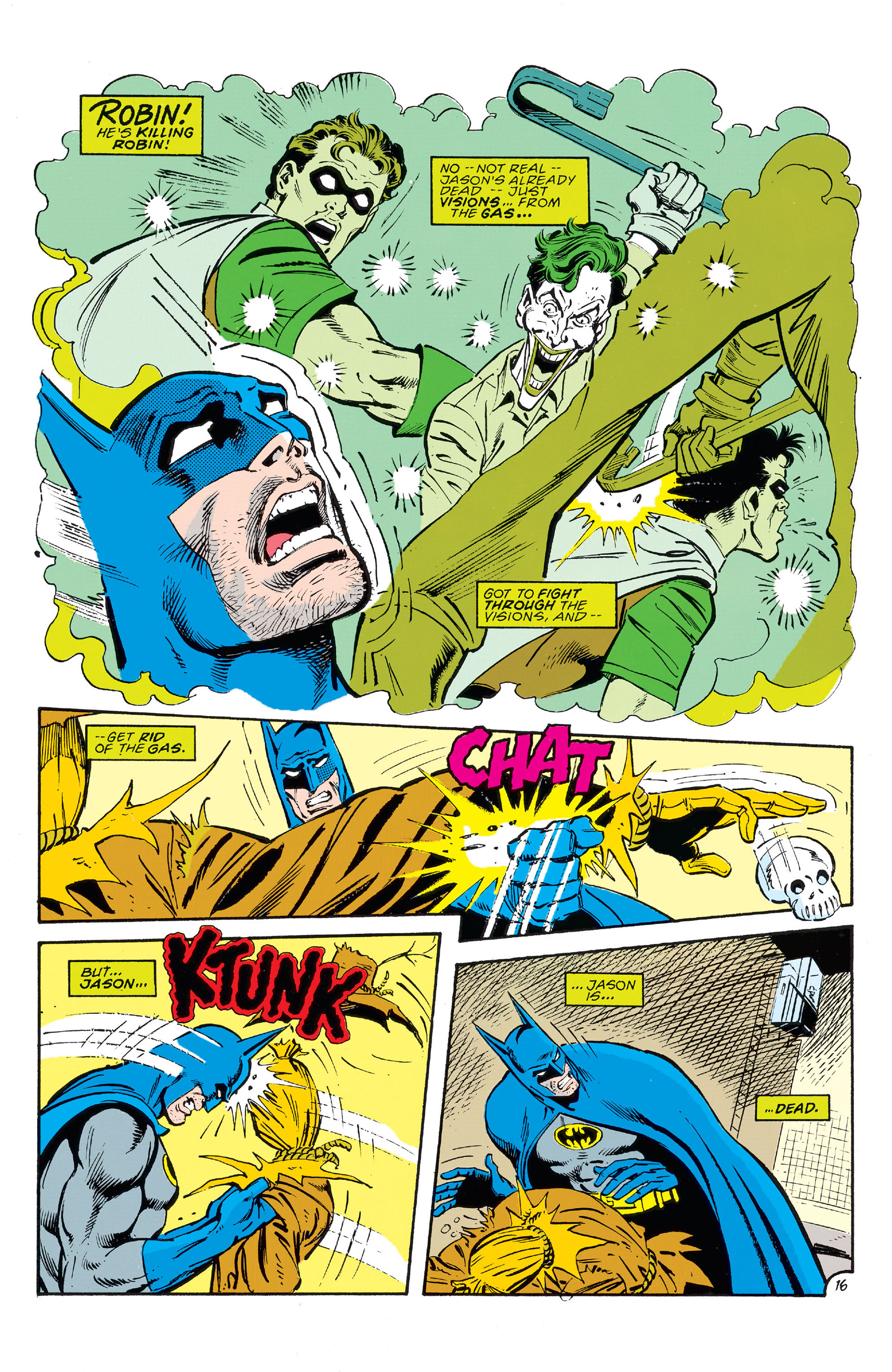 Read online Batman (1940) comic -  Issue #496 - 17