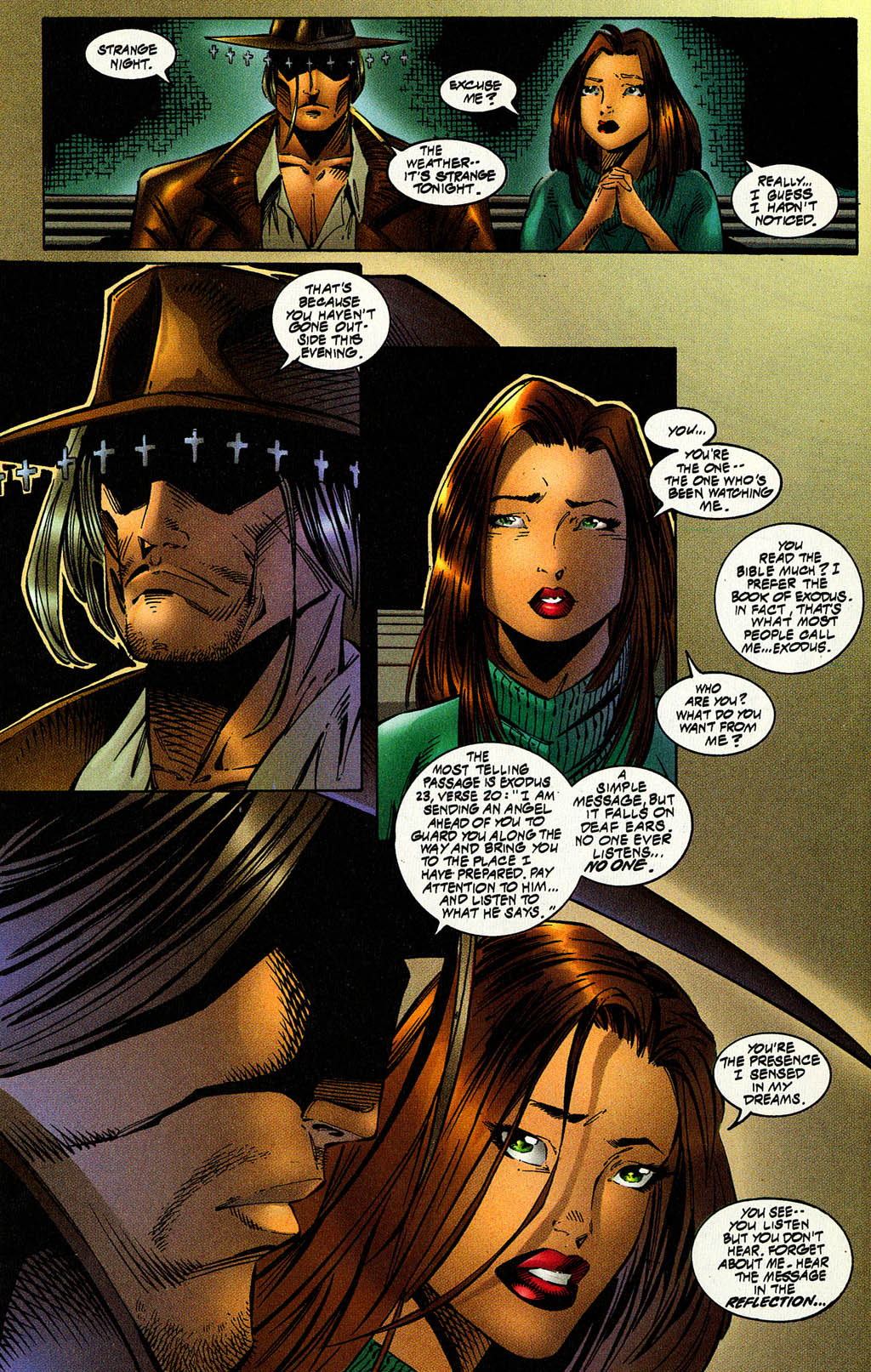 Read online Avengelyne (1996) comic -  Issue #9 - 14