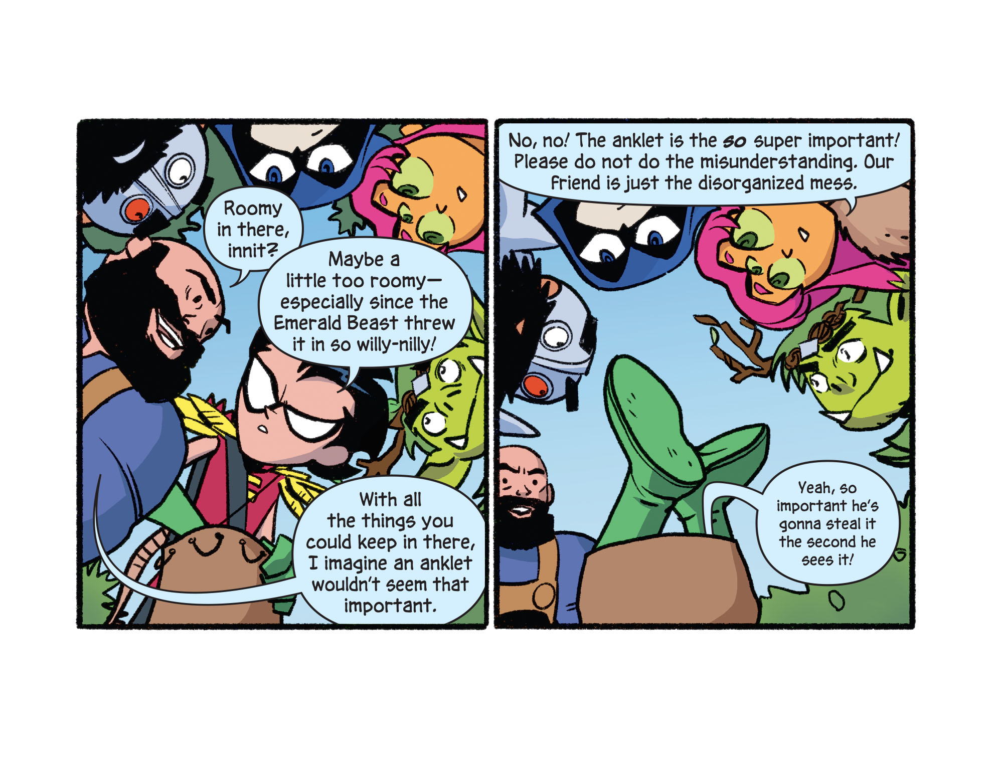 Read online Teen Titans Go! Roll With It! comic -  Issue #7 - 6