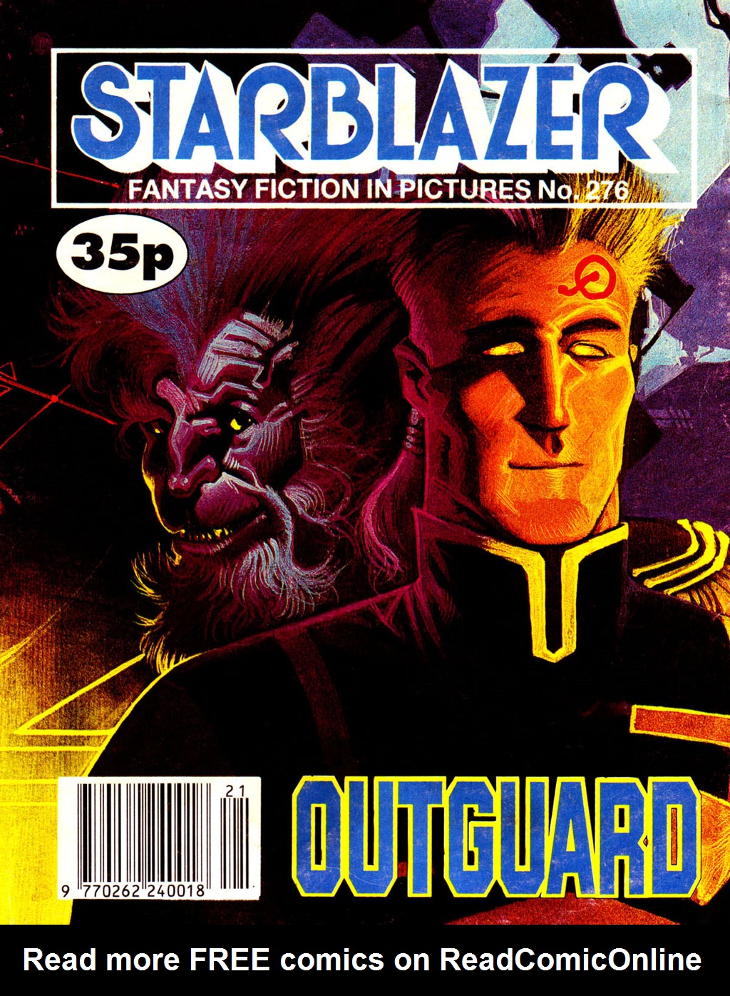 Read online Starblazer comic -  Issue #276 - 1